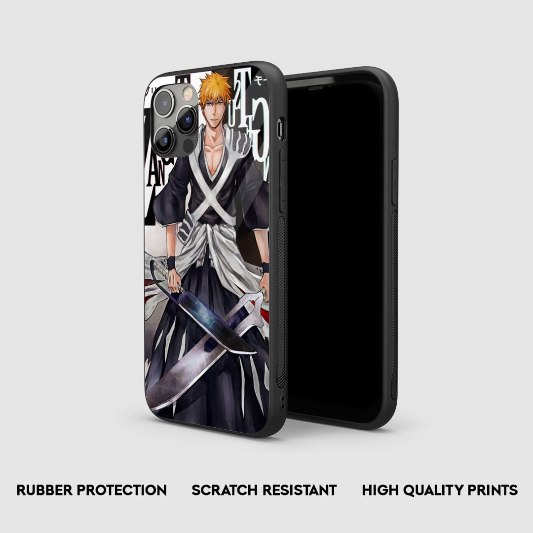 Bleach Zangetsu Silicone Armored Phone Case