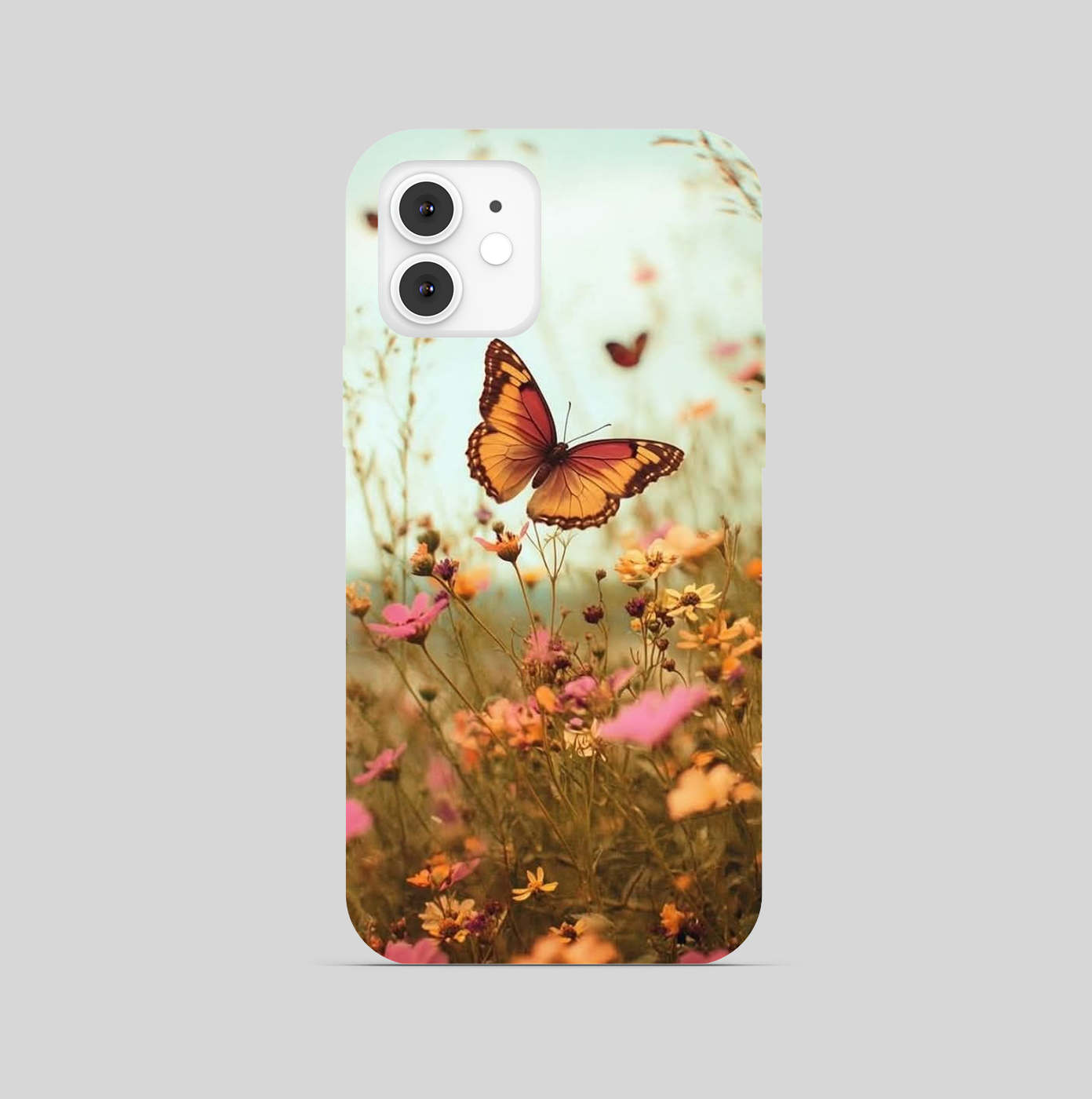 Butterfly Glider Theme Phone Cover