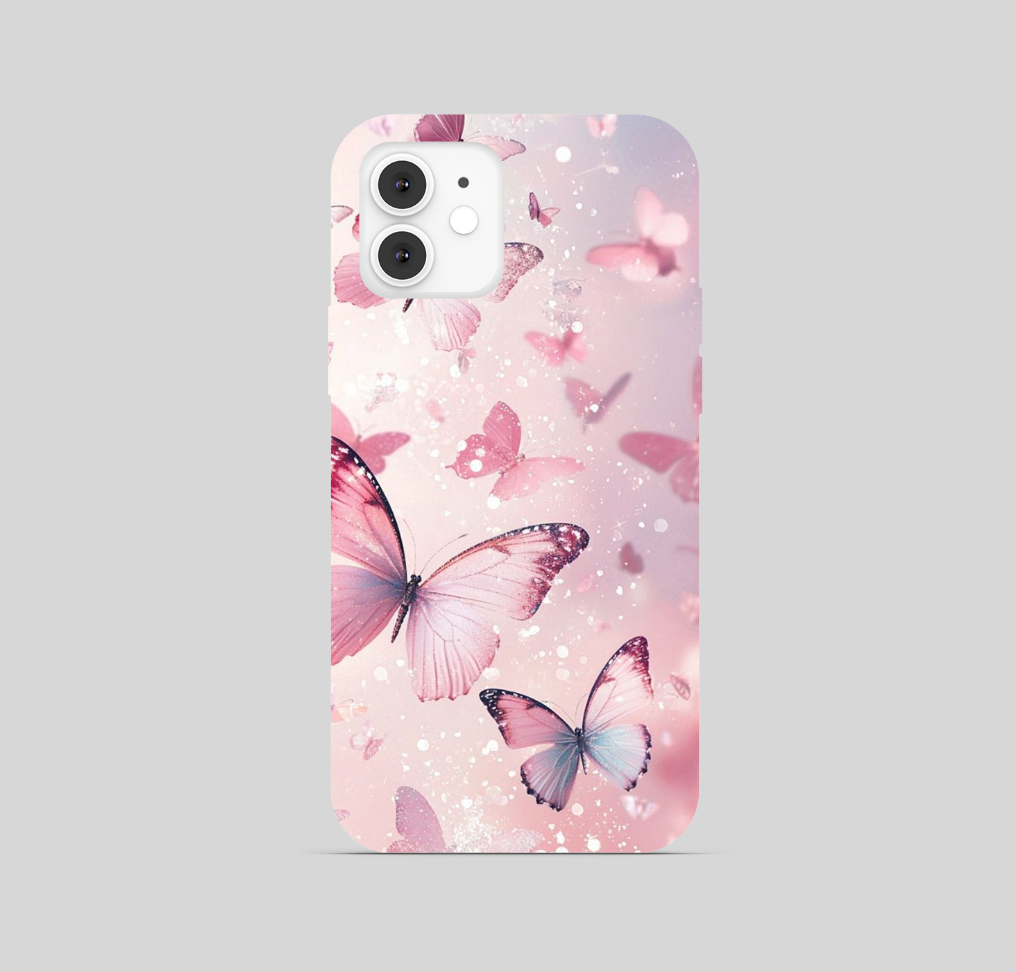 Butterfly Pink Morpho Portis Theme Phone Cover
