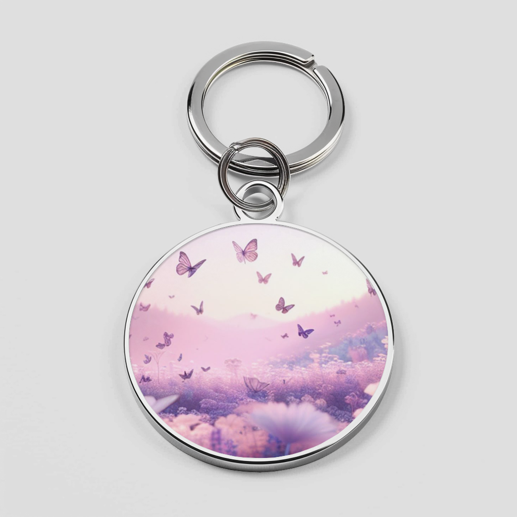Flying Butterfly Pink Theme Phone Cover