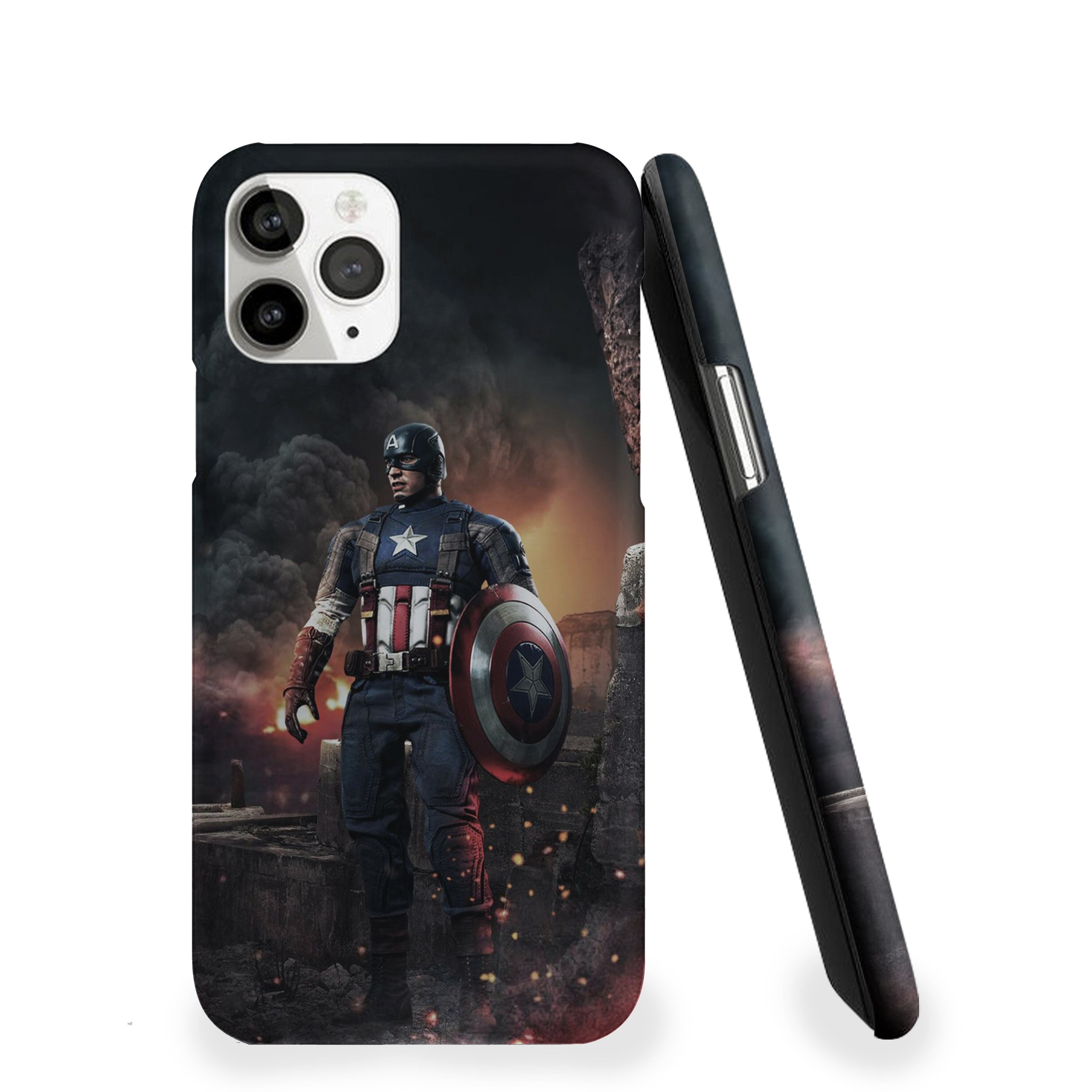 Timeline of a Hero Captain America Phone Cover