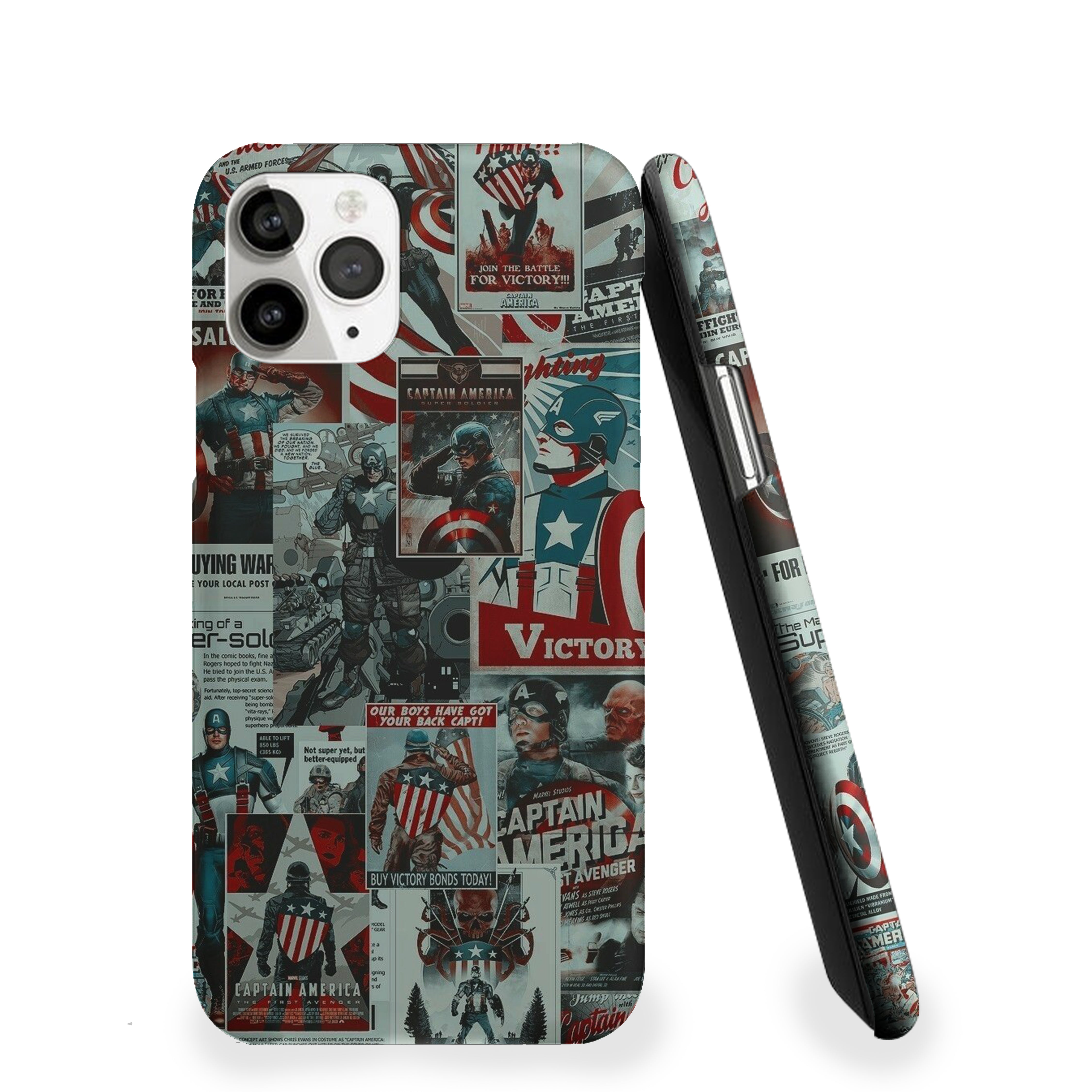 Shielded Legacy Captain America Phone Cover