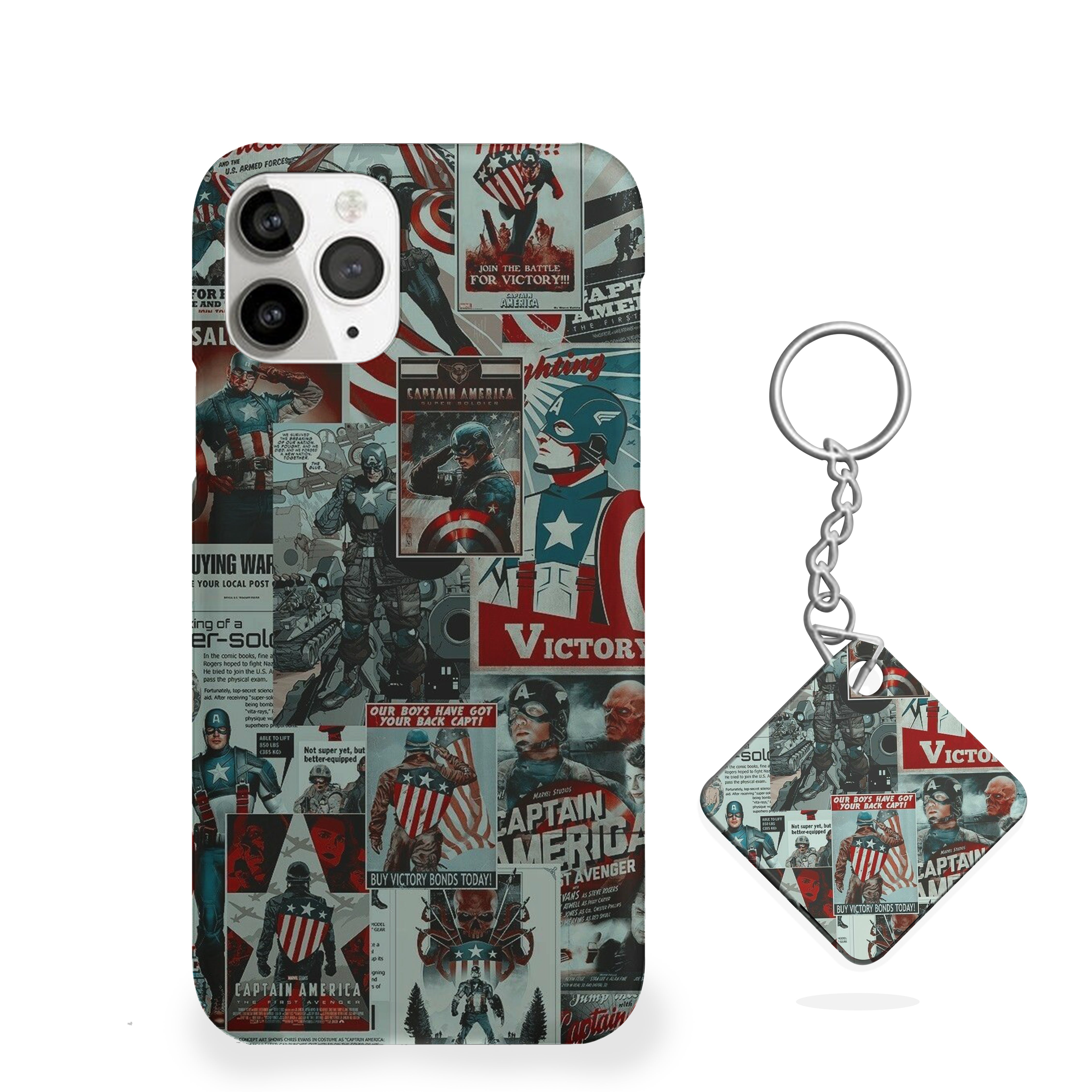 Shielded Legacy Captain America Phone Cover
