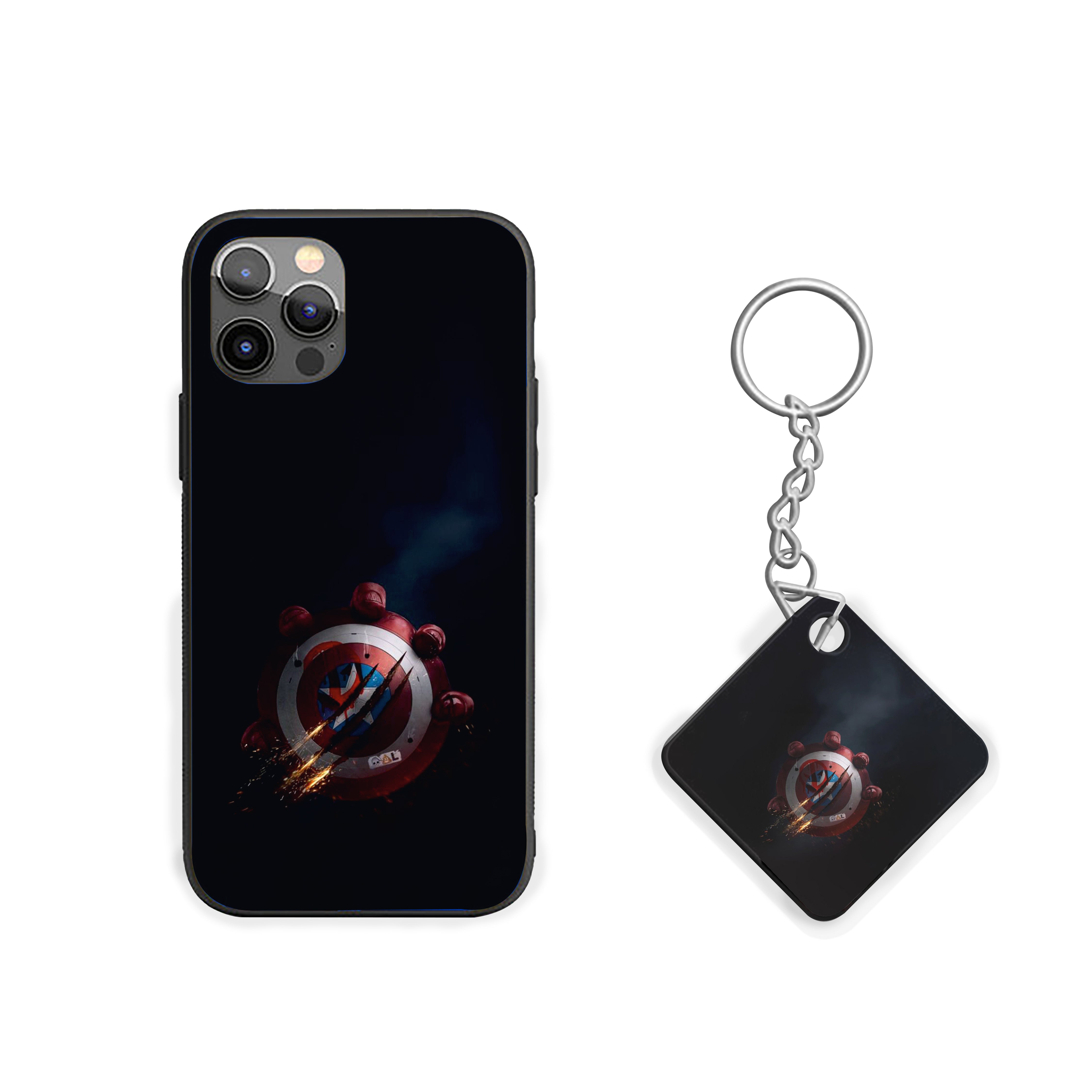 Shield of Rebellion Captain America Silicone Armored Phone Case