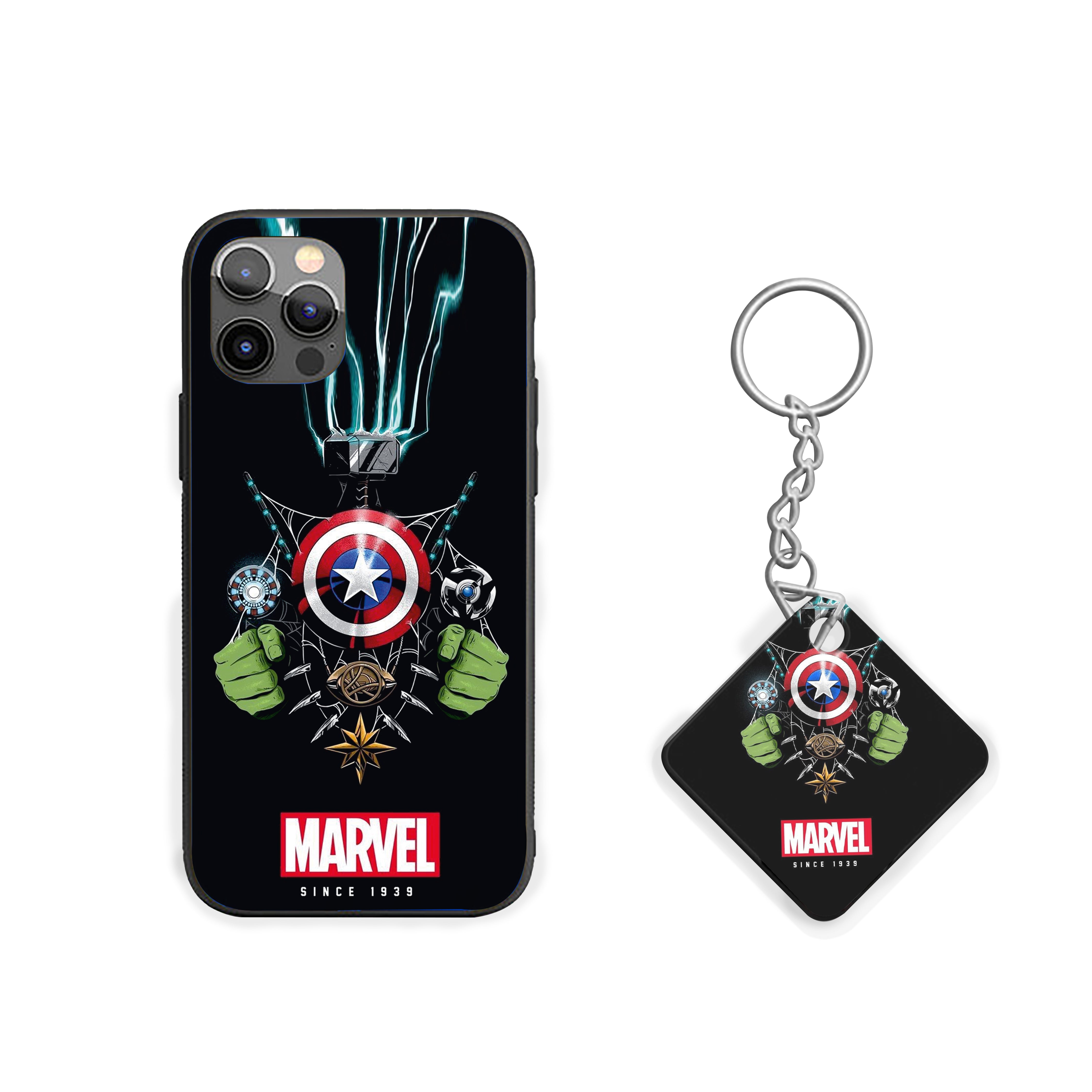 Marvel Legends United Captain America Silicone Armored Phone Case