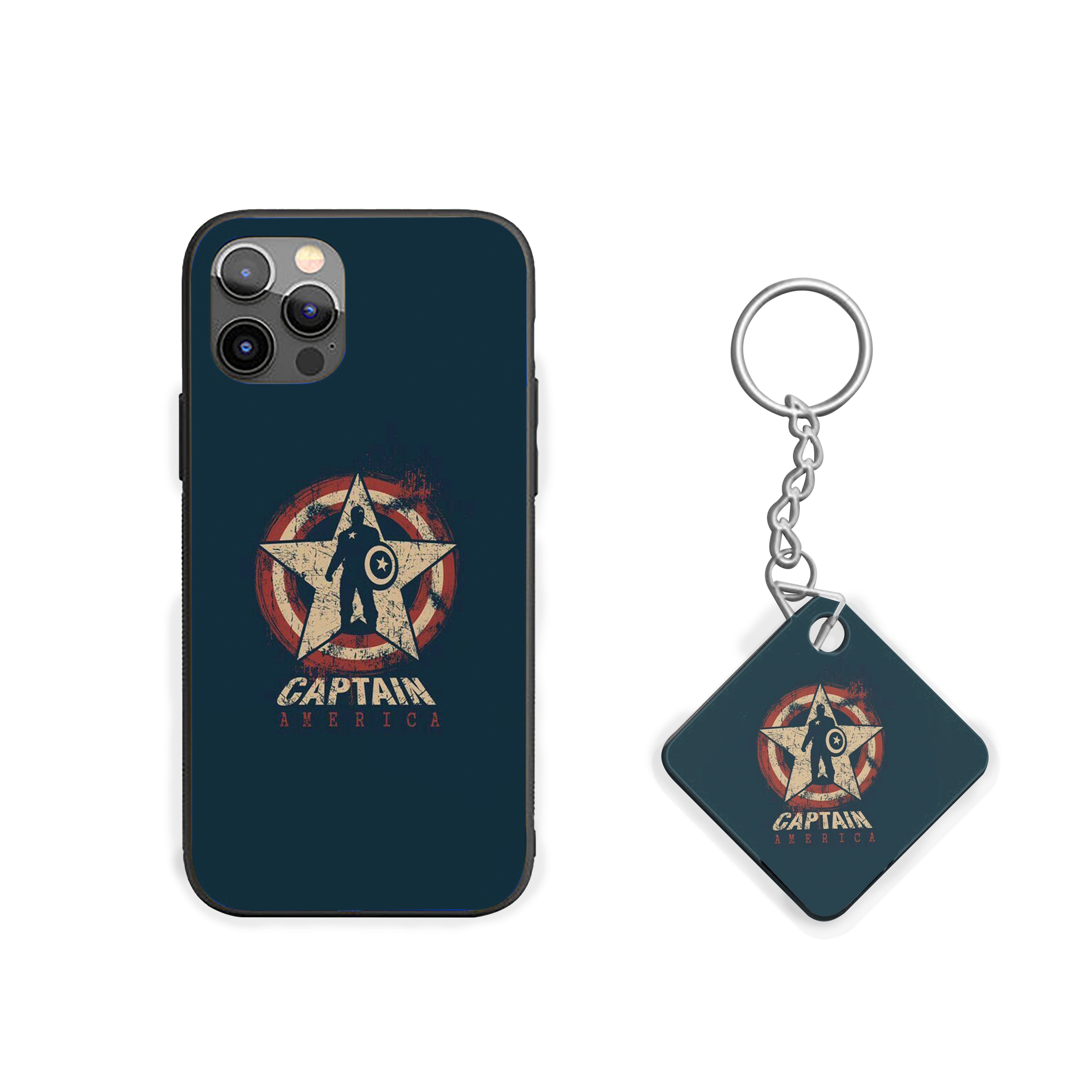 The Sentinel Captain America Silicone Armored Phone Case