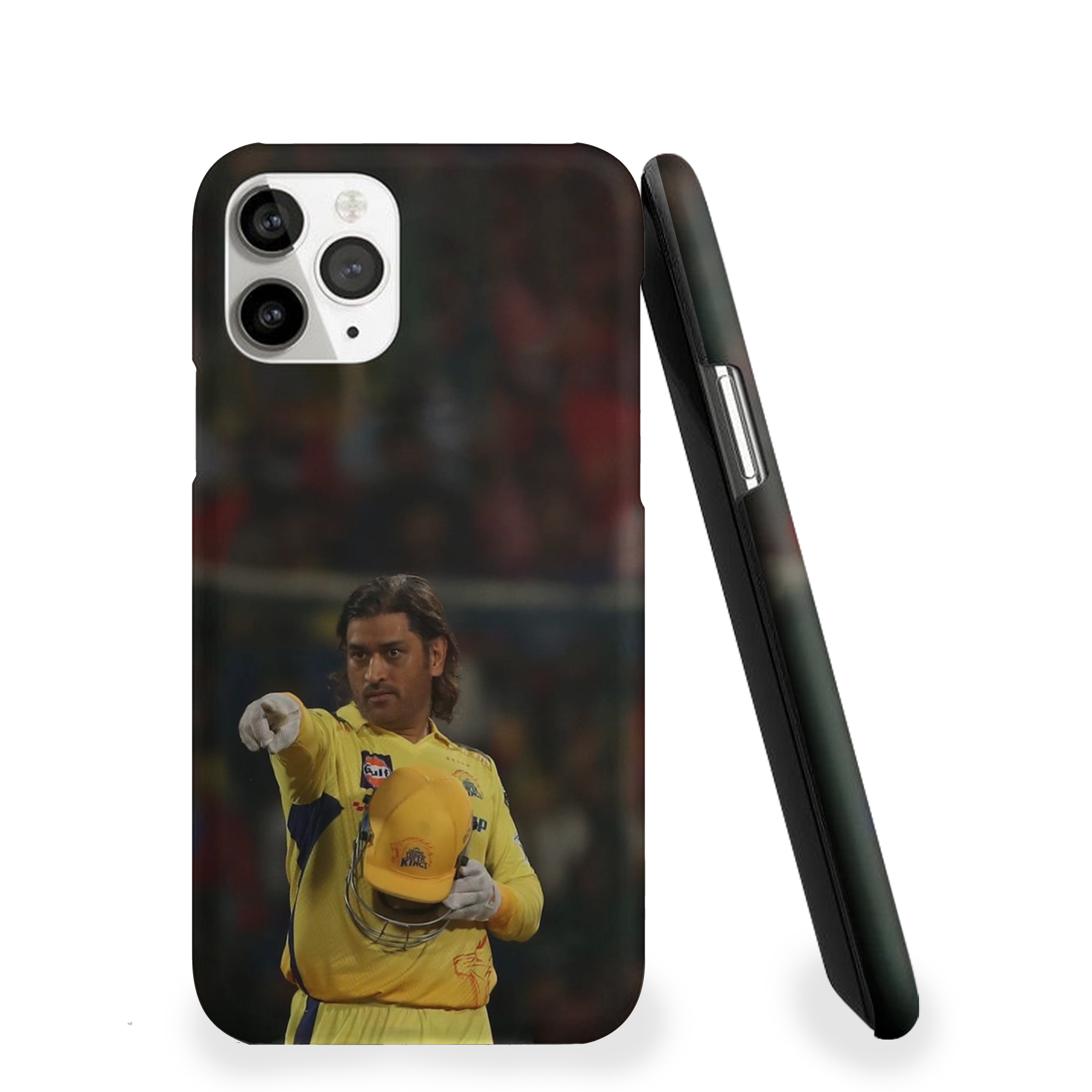 MS Dhoni Chennai Super Kings (CSK) Printed Cricket Phone Cover