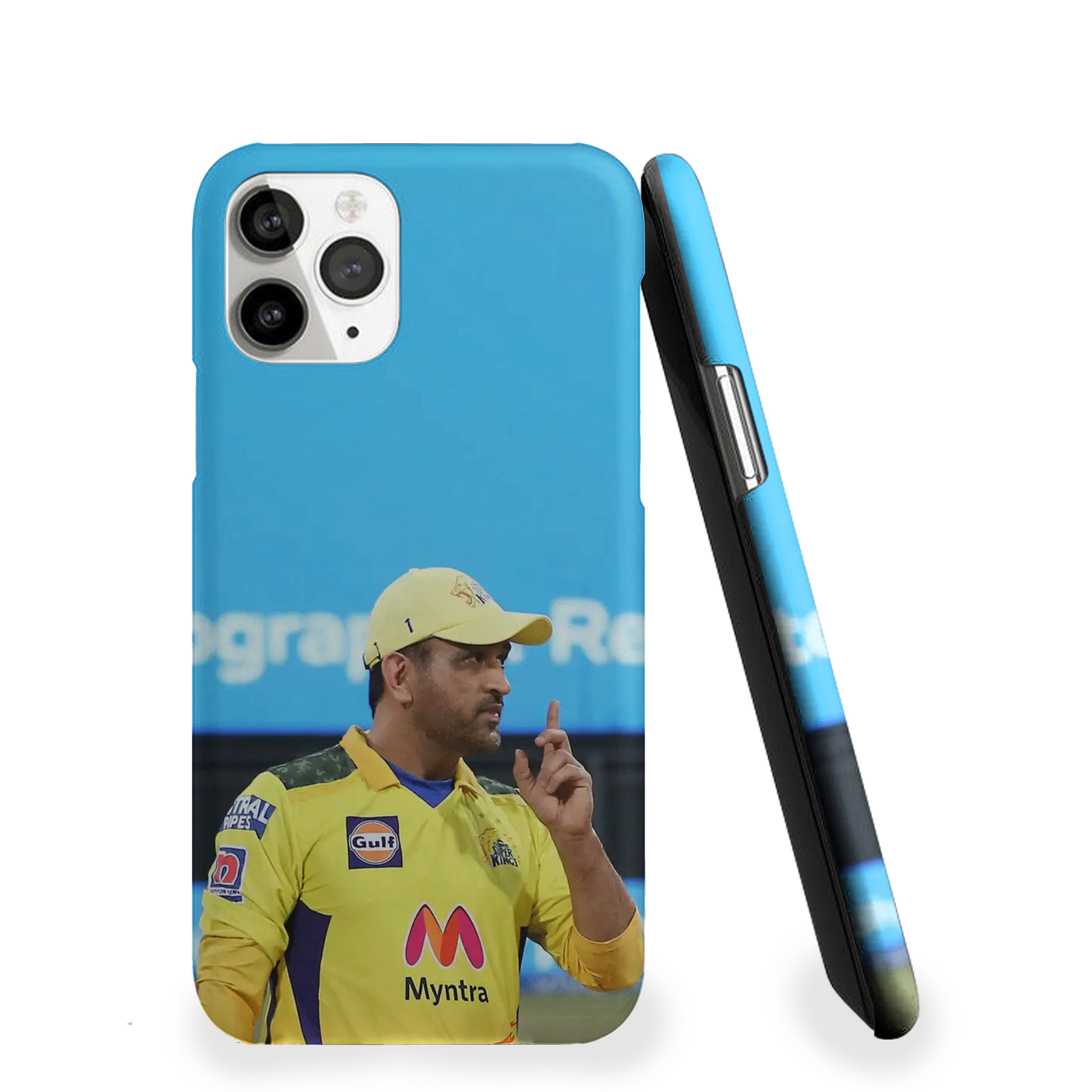 MS Dhoni CSK Edition Cricket Phone Cover