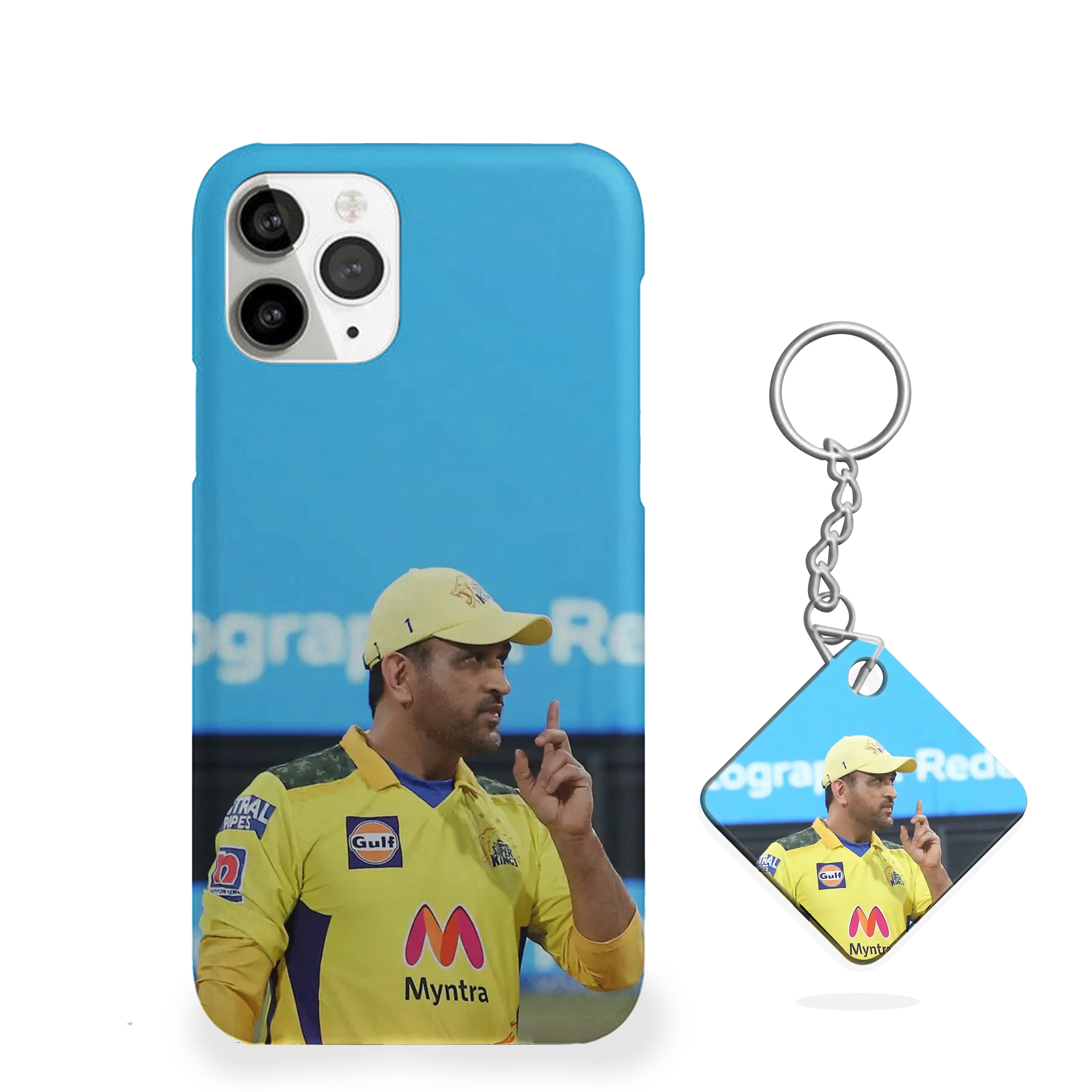 MS Dhoni CSK Edition Cricket Phone Cover