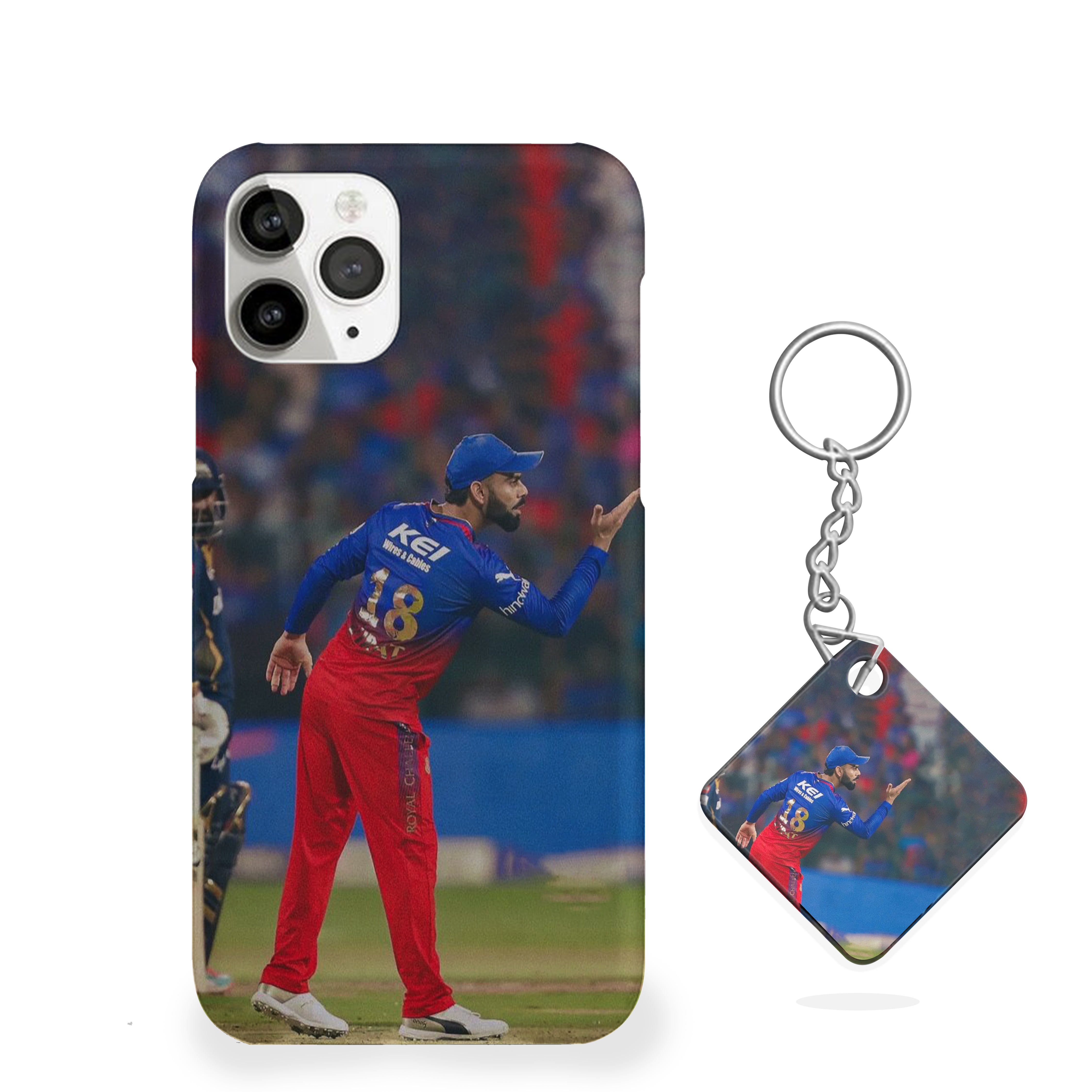 Virat Kohli Attitude RCB Cricket Phone Cover