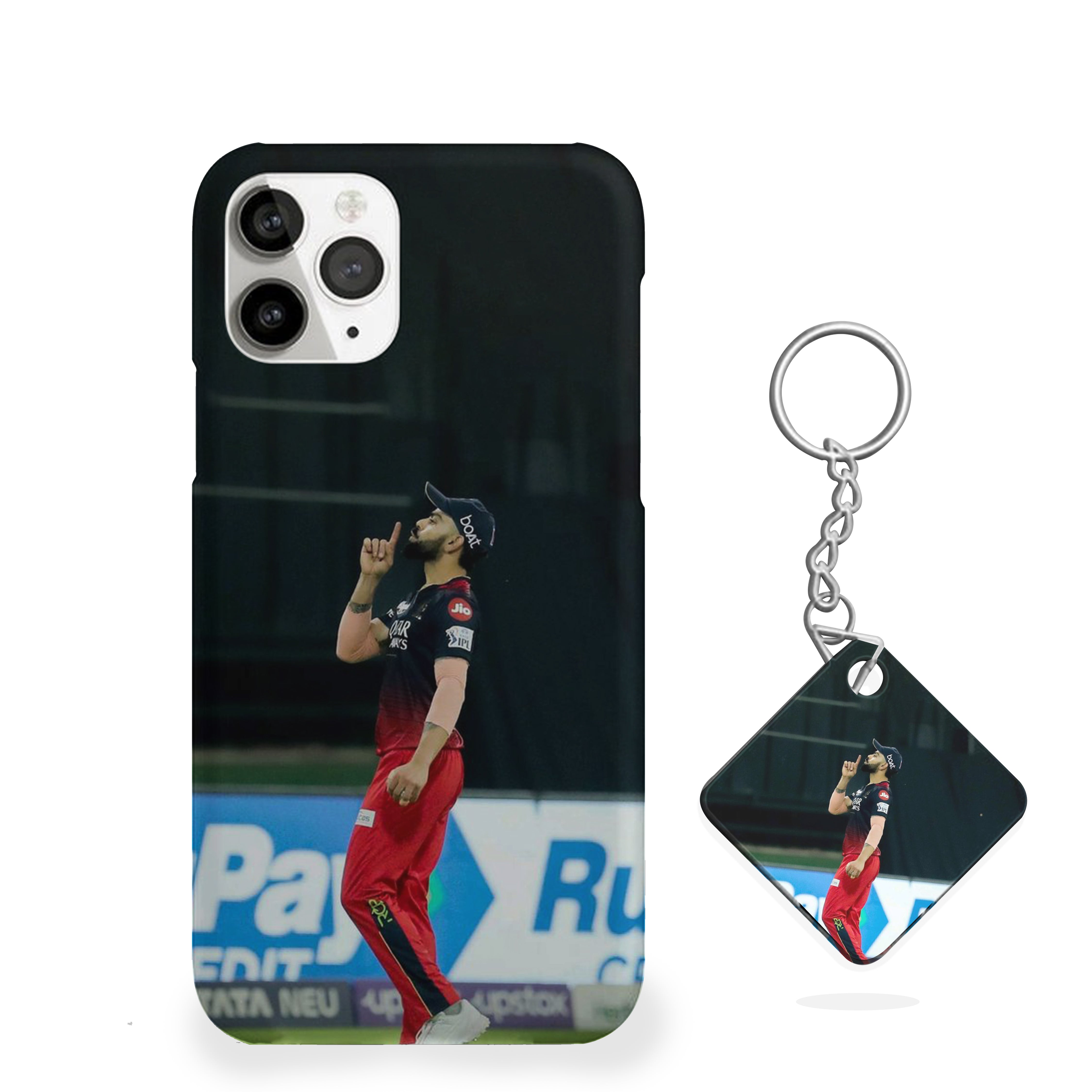 King Virat Kohli Attitude Look Cricket Phone Cover