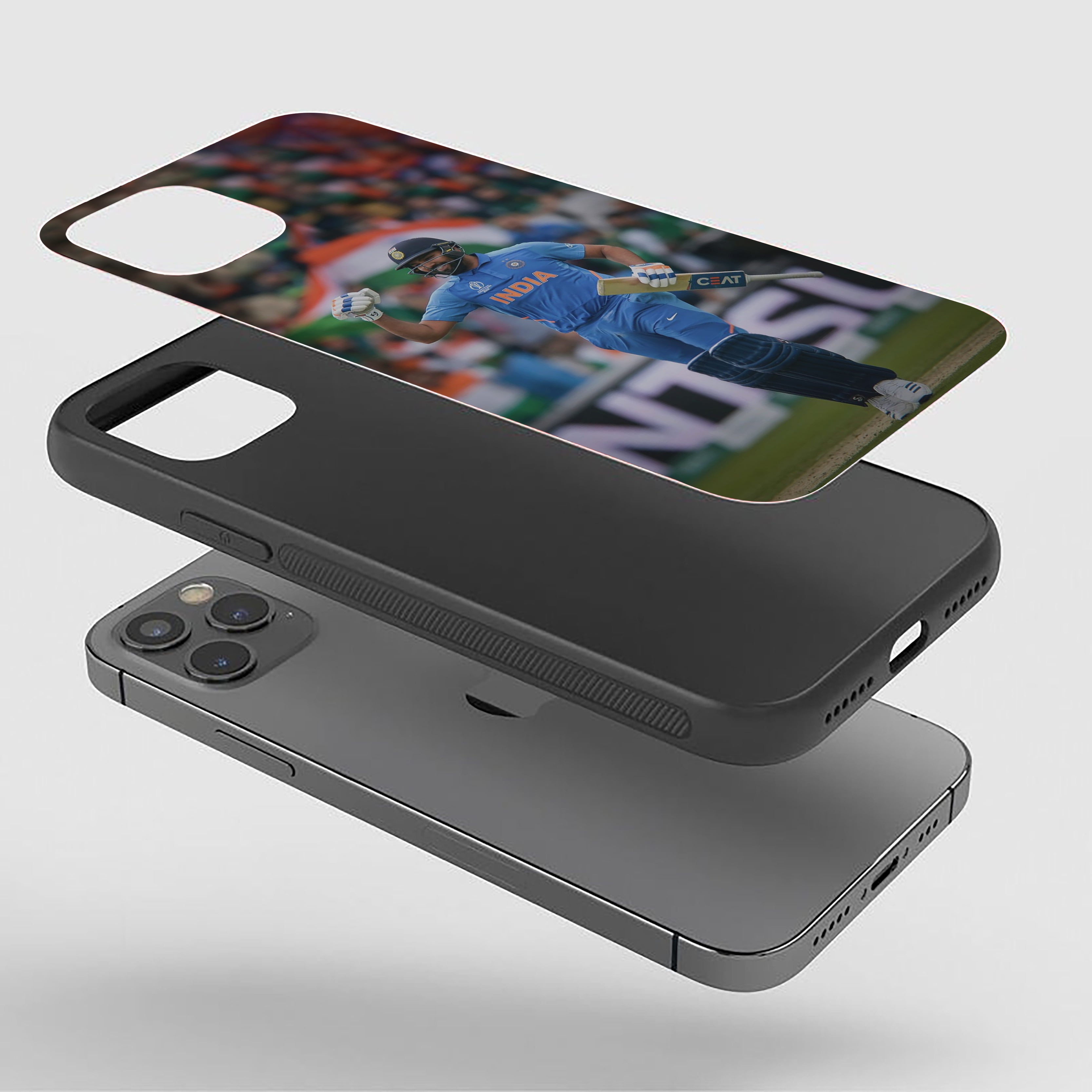 Victory Stance Silicone Armored Phone Case