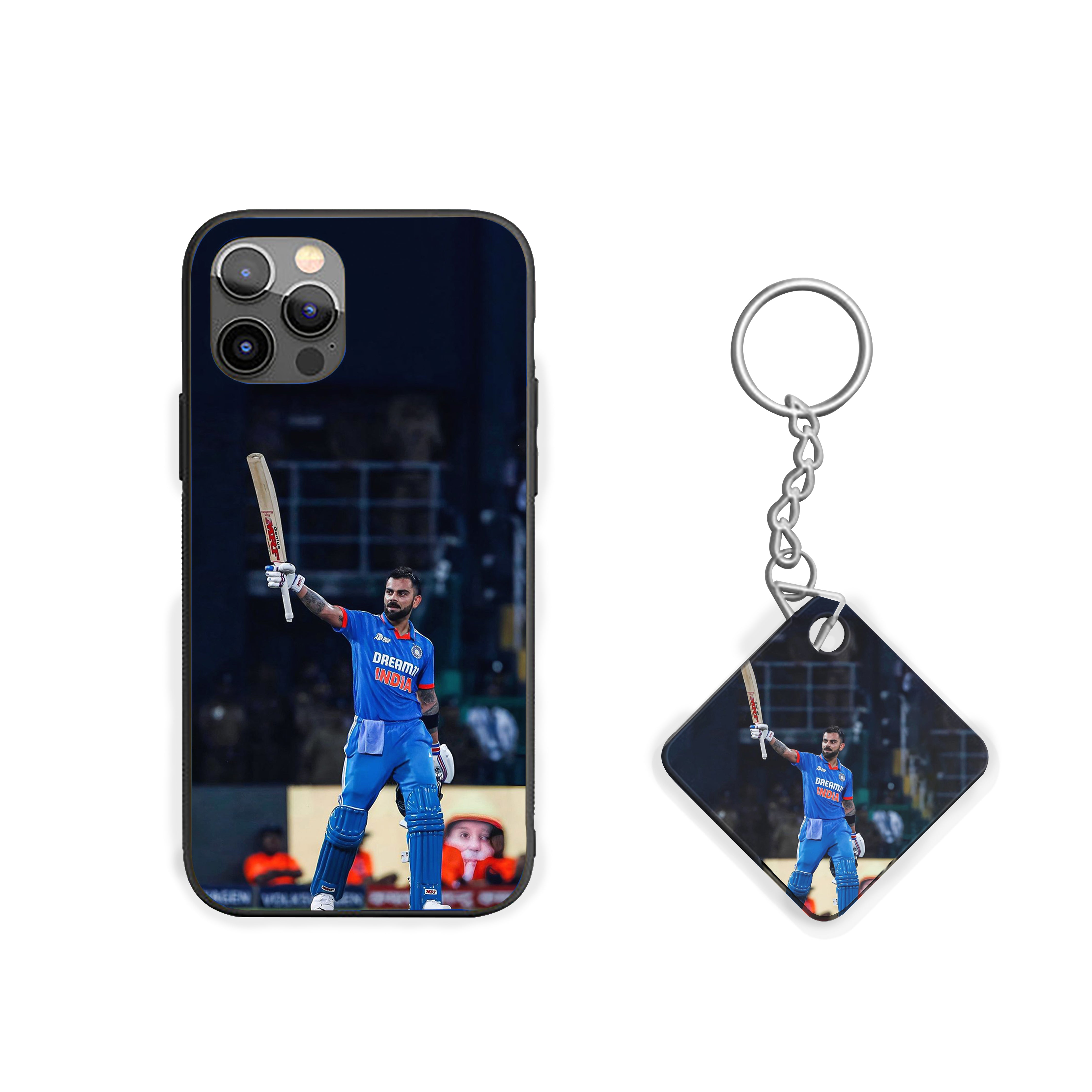 Virat’s Victory Pose Silicone Armored Phone Case