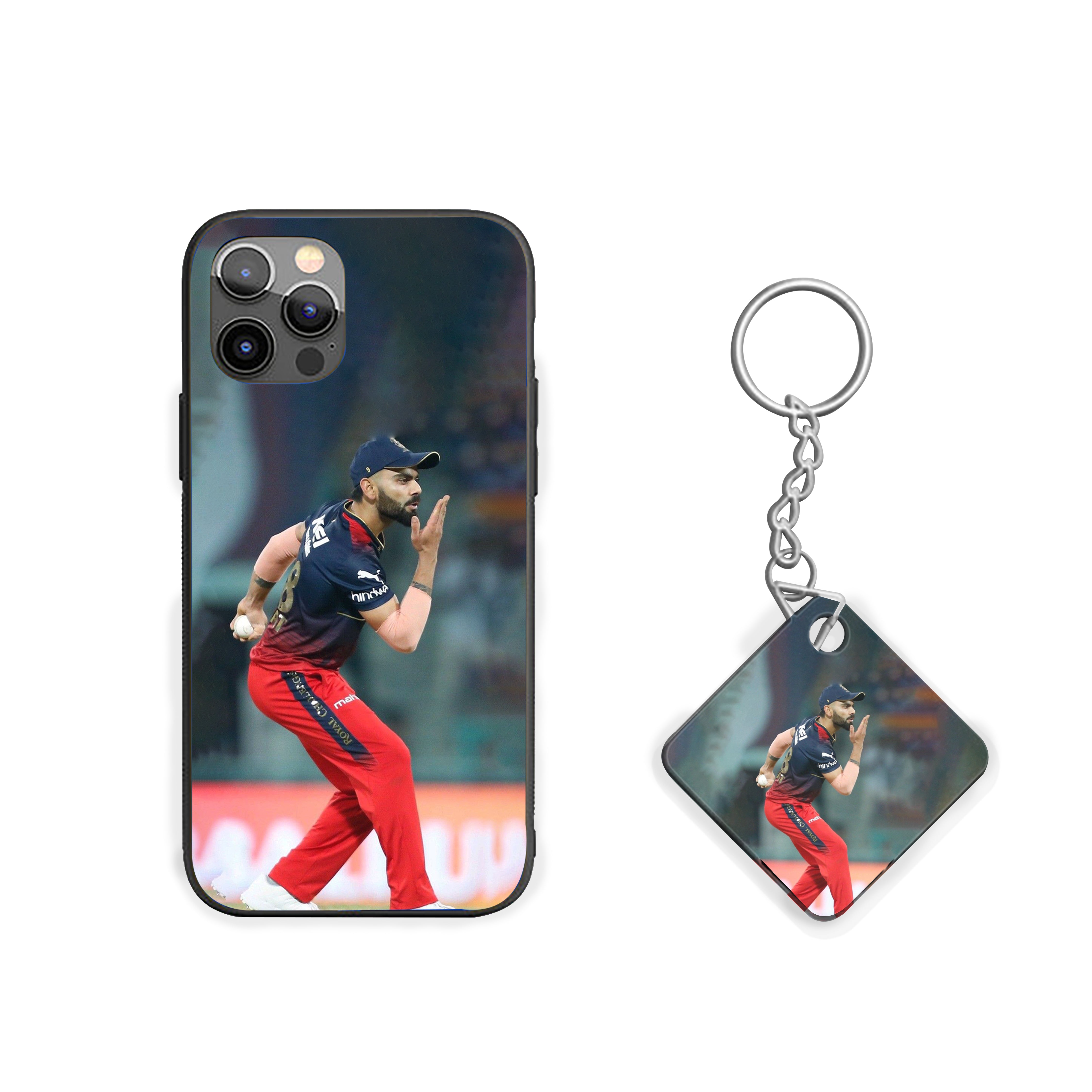 Kiss of Confidence Virat Silicone Armored Phone Case