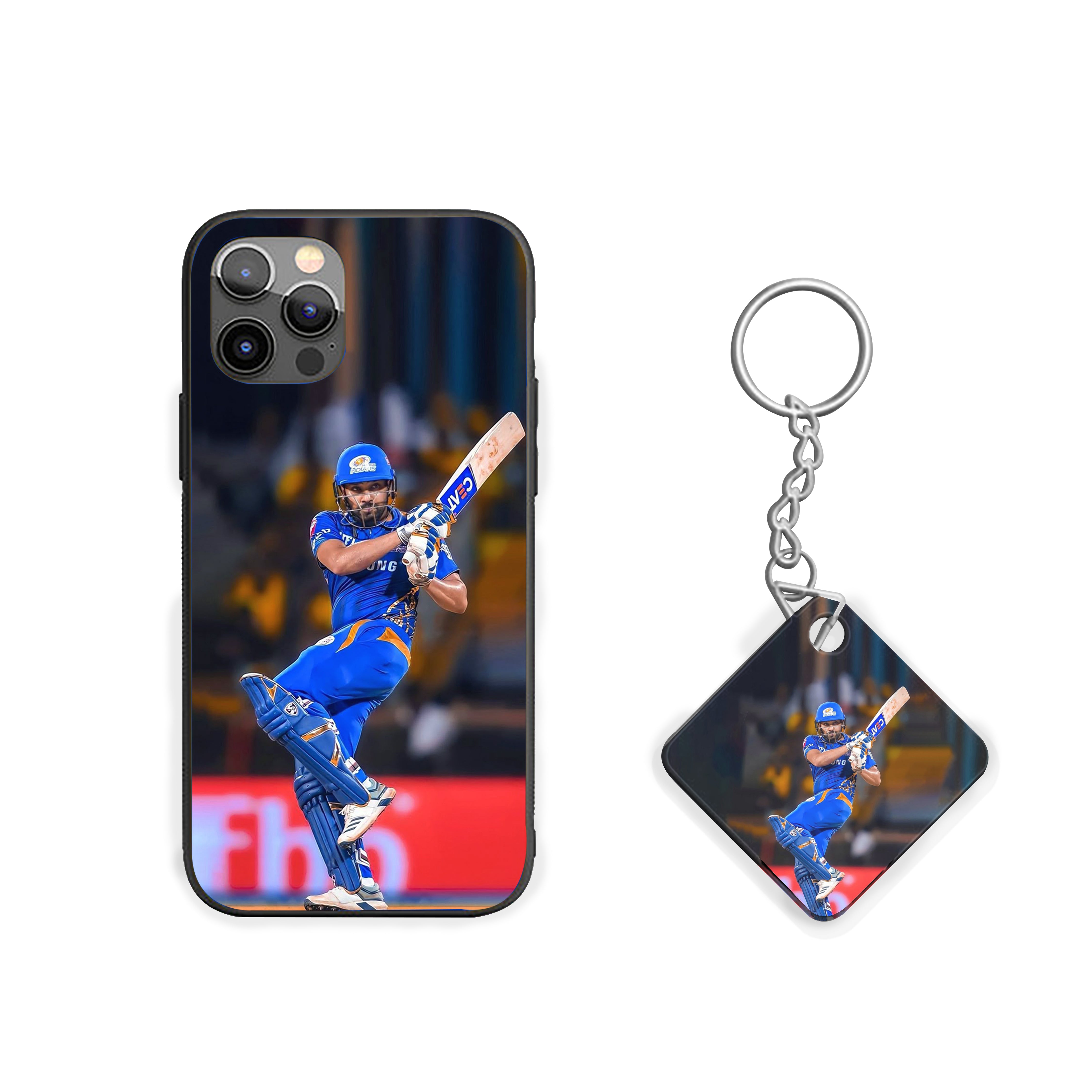 Rohit Sharma Powerful Shot Silicone Armored Phone Case