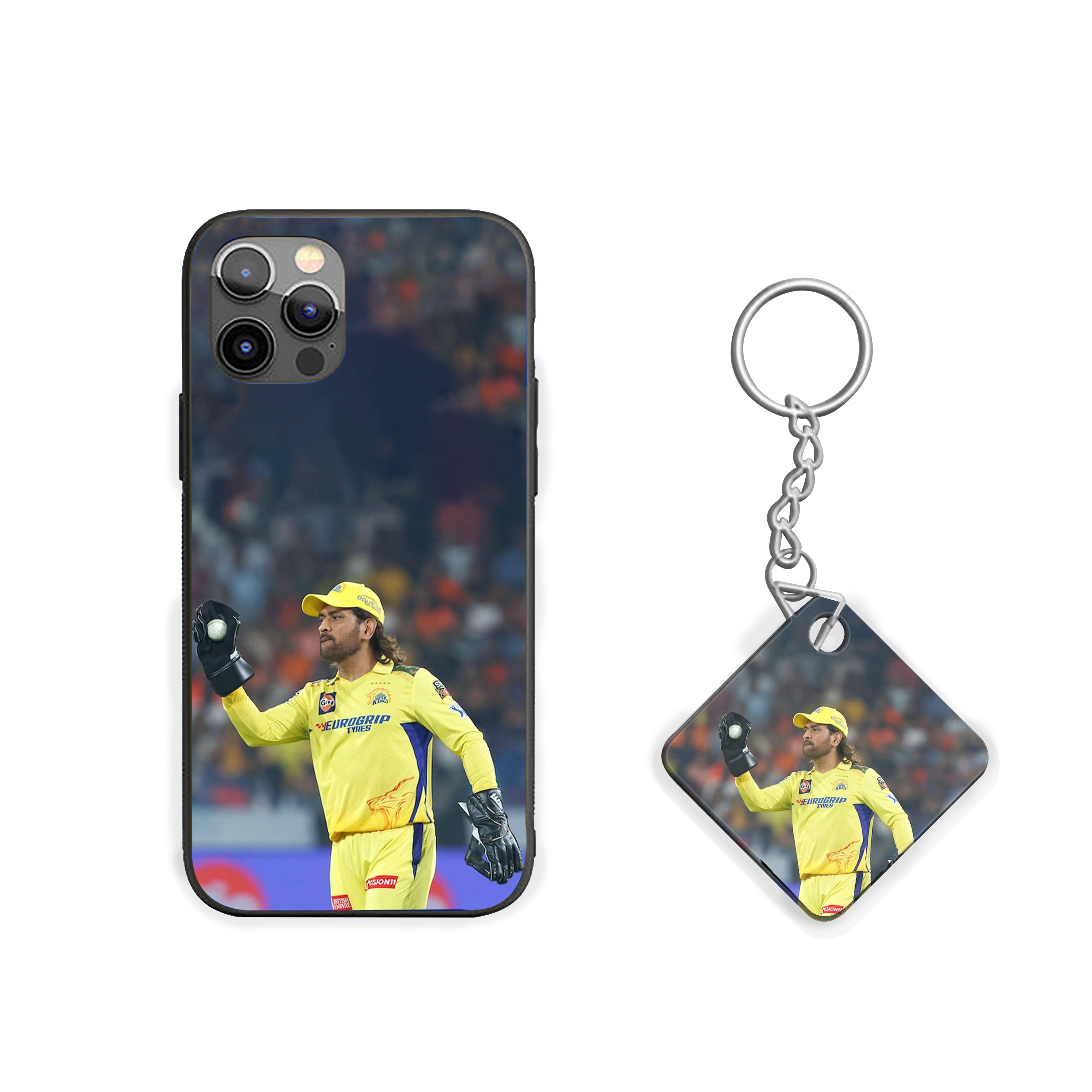 Thala Dhoni CSK Edition Silicone Armored Phone Case