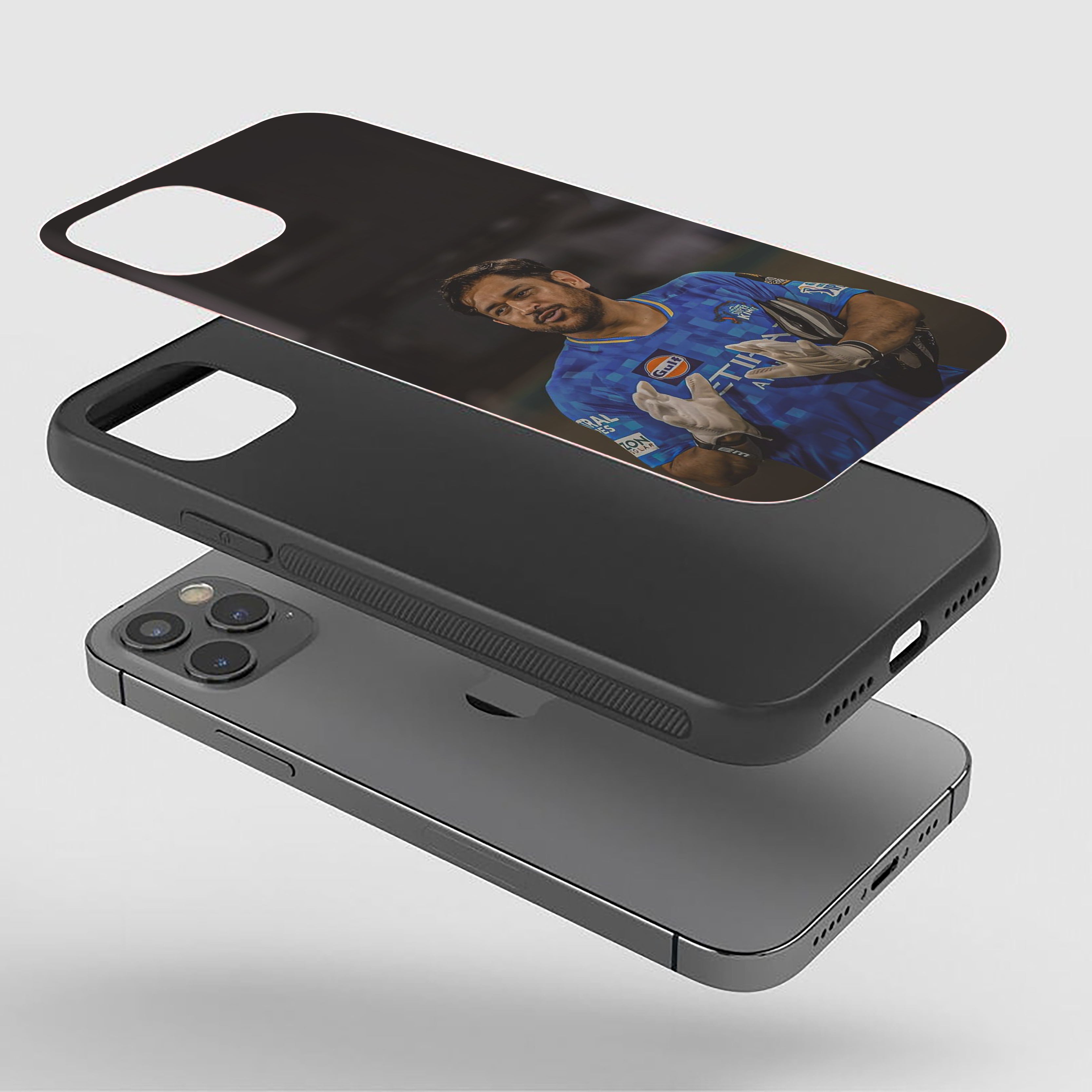 Dhoni Cool Silicone Armored Phone Case