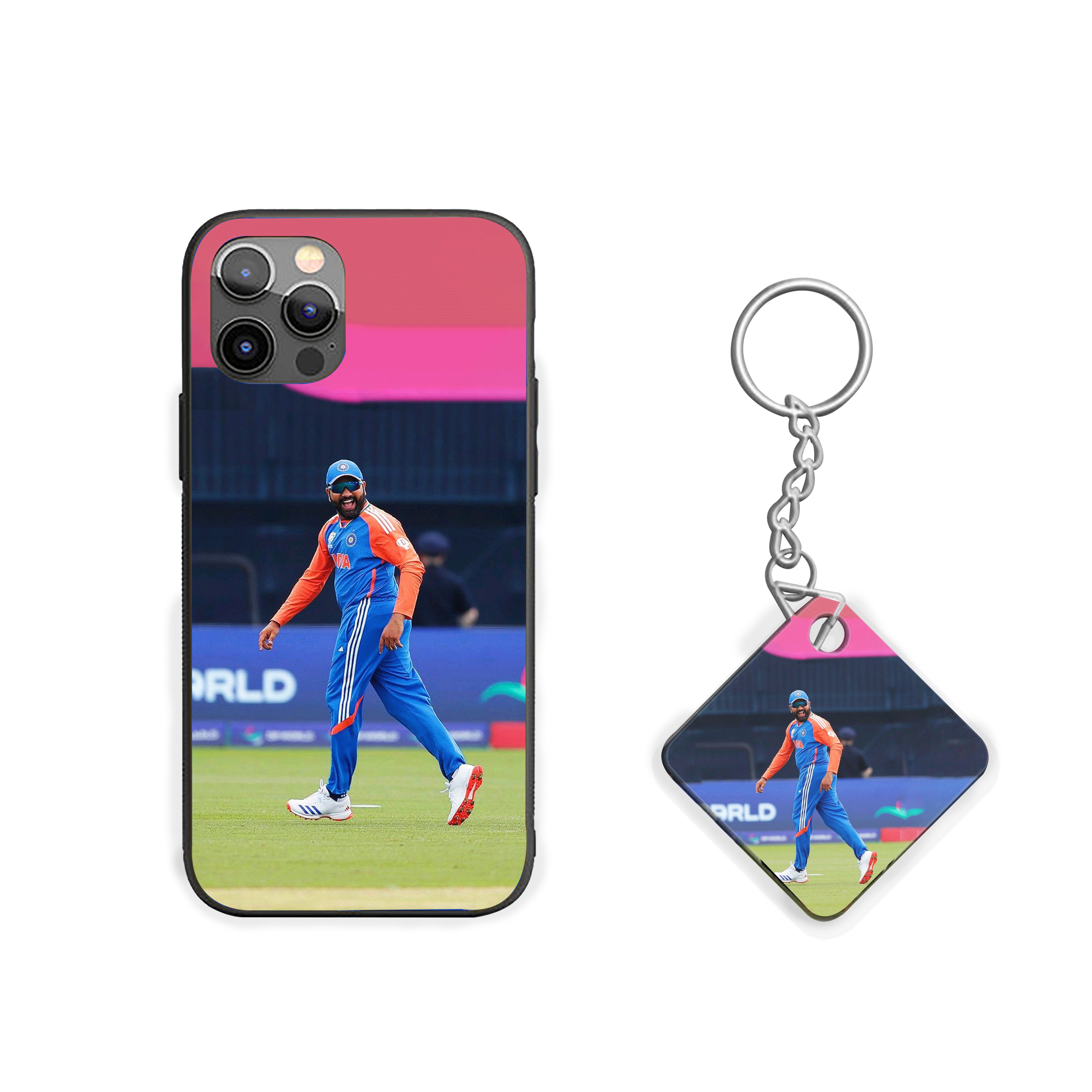 Rohit Sharma Powerful Silicone Armored Phone Case