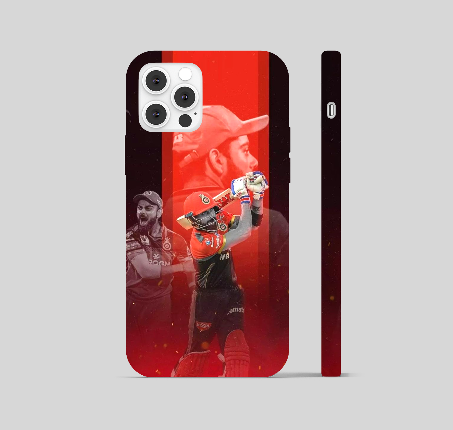 Virat Kohli Action Cricket Phone Cover