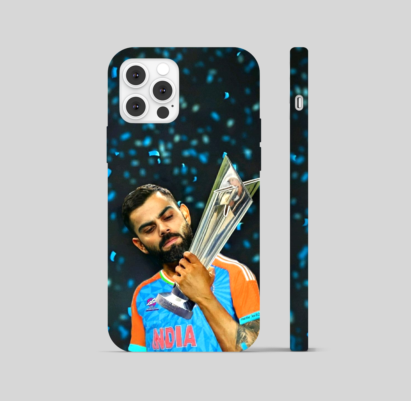Virat Kohli Best Trophy Pose Cricket Phone Cover