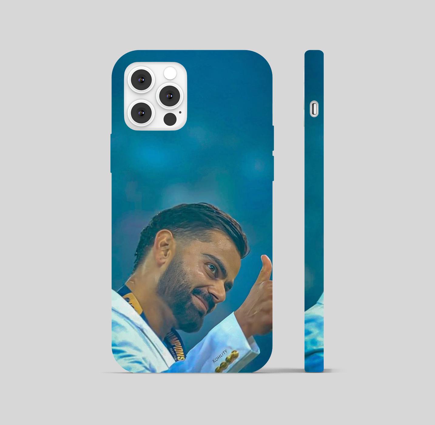Virat Kohli Thumb Show Cricket Phone Cover