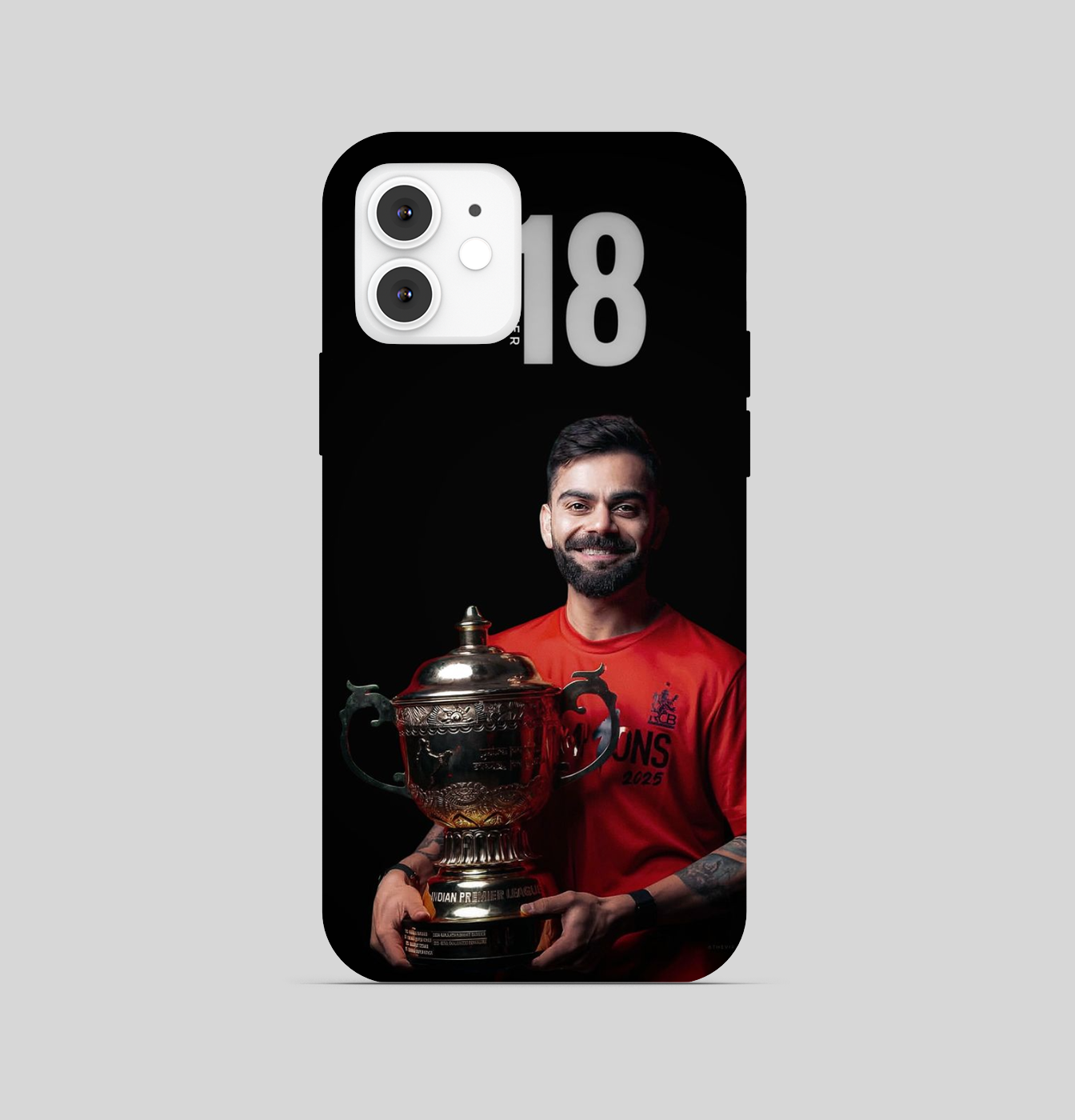 Virat Kohli With IPL Trophy Cricket Phone Cover