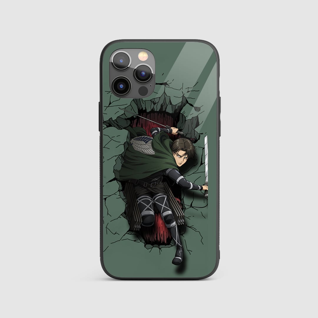 Captain Levi Scout Silicone Armored Phone Case