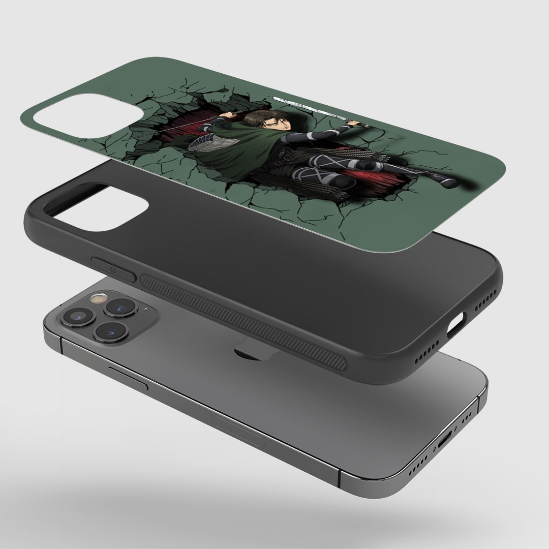 Captain Levi Scout Silicone Armored Phone Case