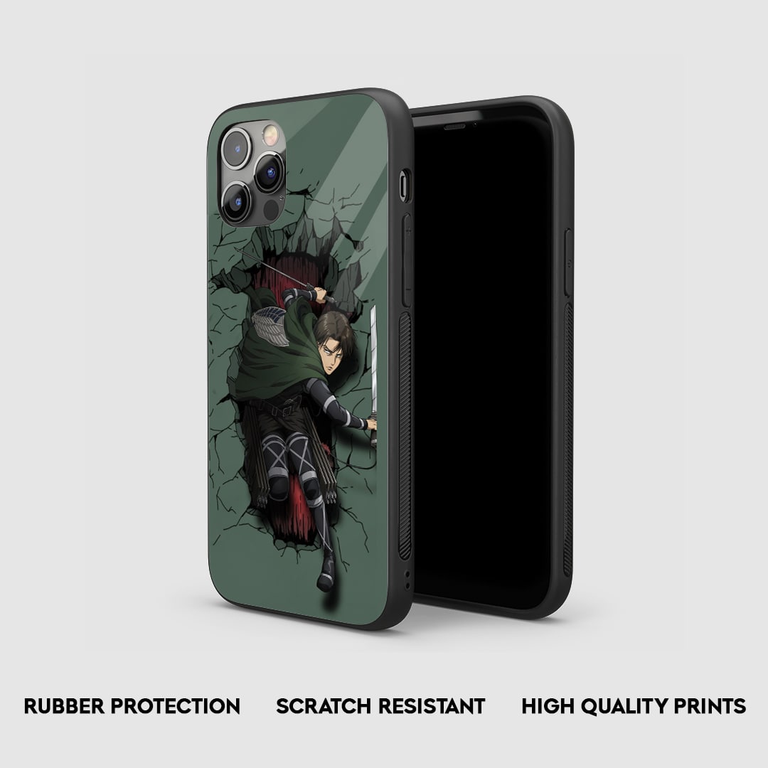 Captain Levi Scout Silicone Armored Phone Case