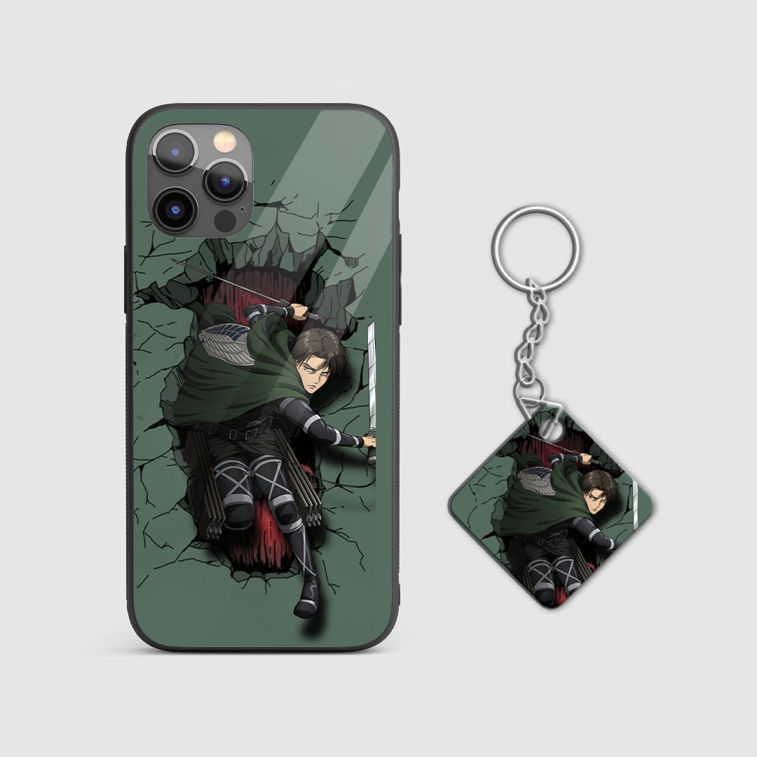 Captain Levi Scout Silicone Armored Phone Case