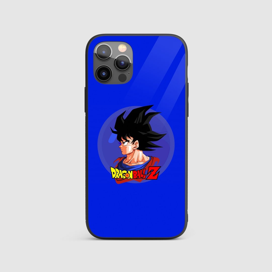 Goku Blue Minimal Silicone Armored Phone Case