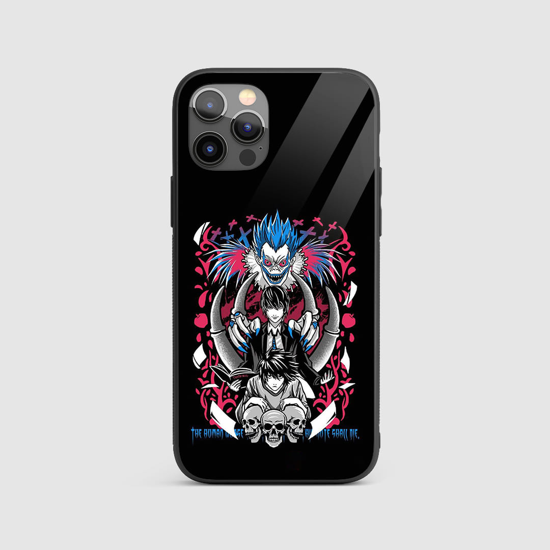 Death Note Graphic Silicone Armored Phone Case