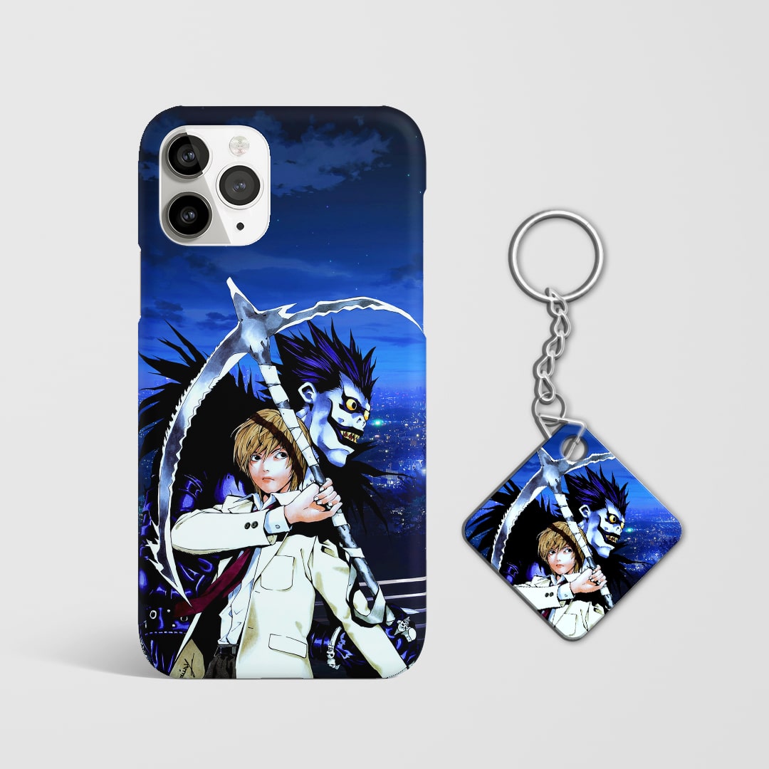 Death Note Blue Graphic Phone Cover