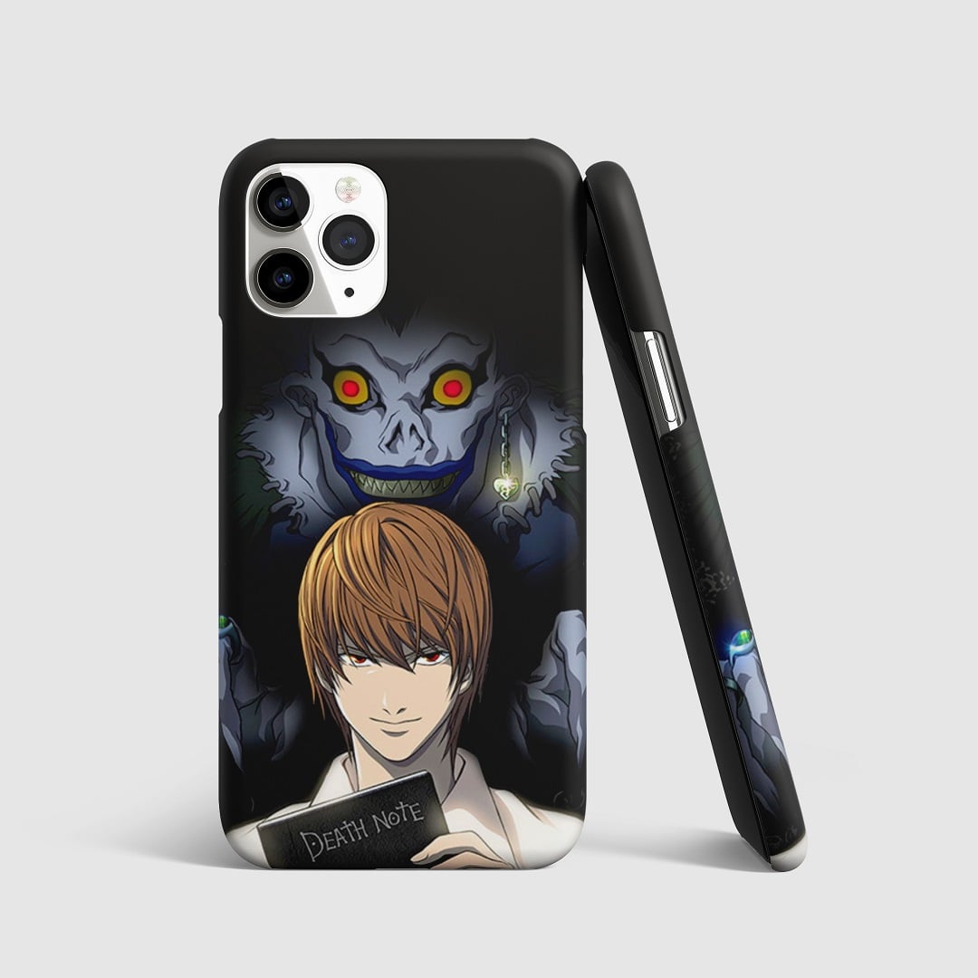 Death Note Light and Shinigami Phone Cover