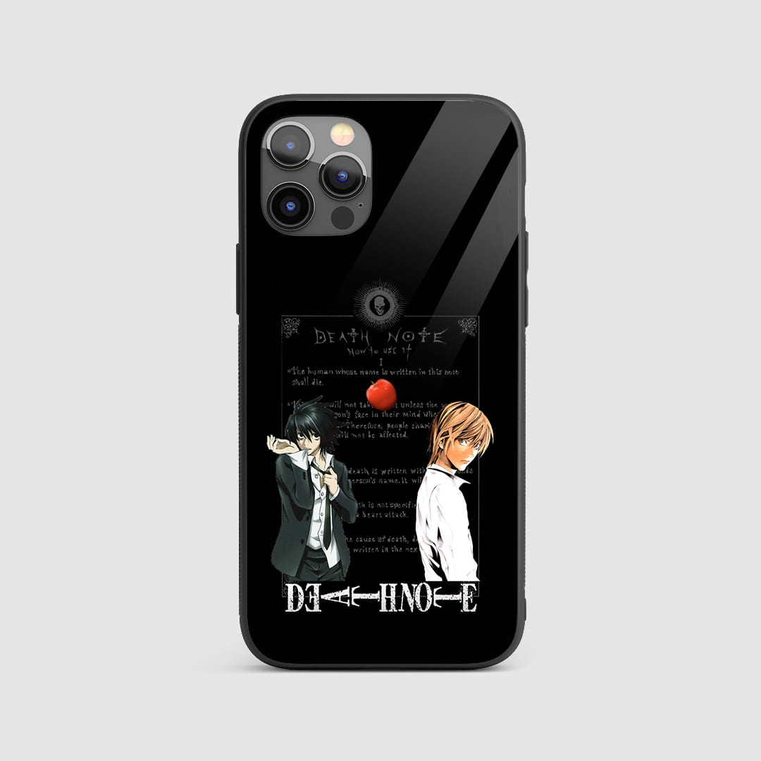 Death Note Notebook Silicone Armored Phone Case