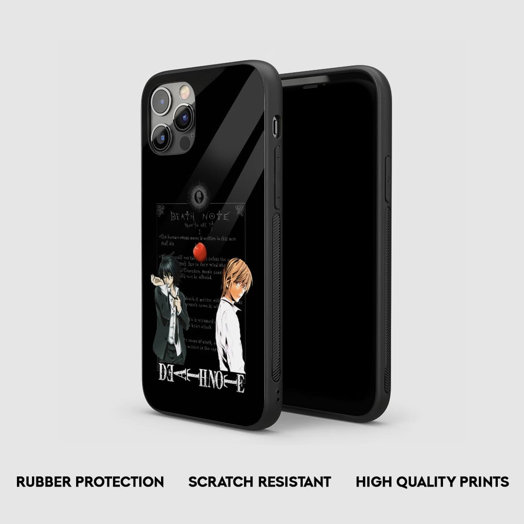 Death Note Notebook Silicone Armored Phone Case