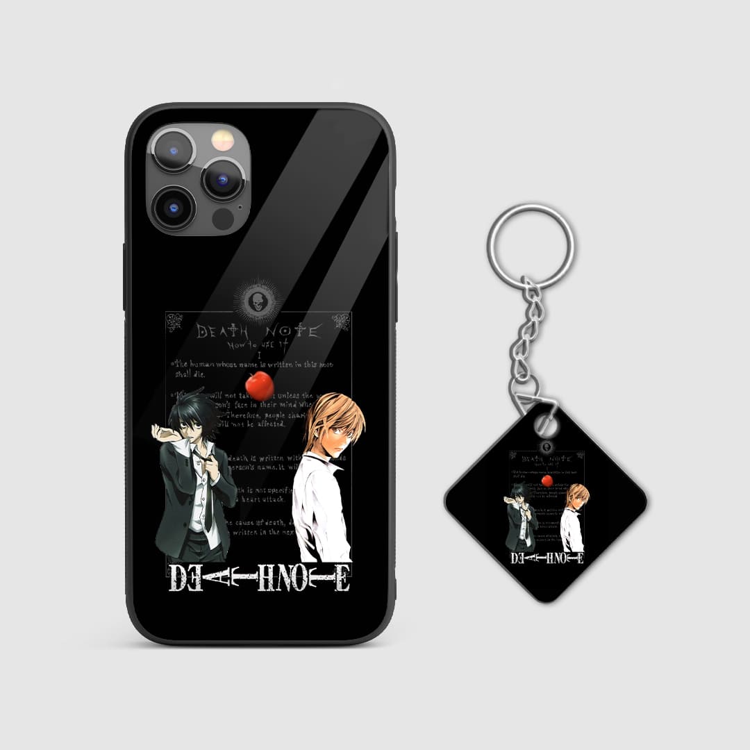 Death Note Notebook Silicone Armored Phone Case