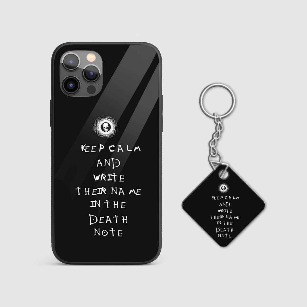 Death Note Quote Silicone Armored Phone Case