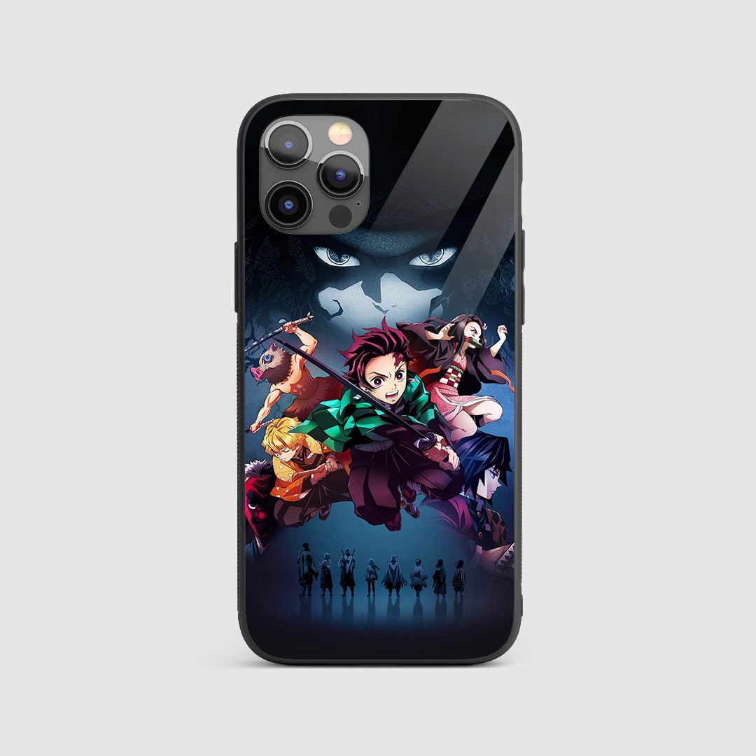 Demon Group Action Silicone Armored Phone Case