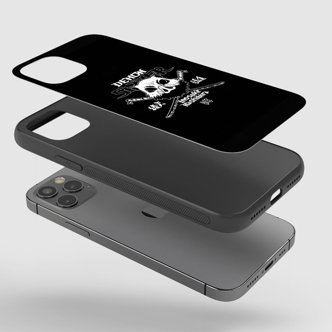 Demon Inosuke Hashibira Silicone Armored Phone Case