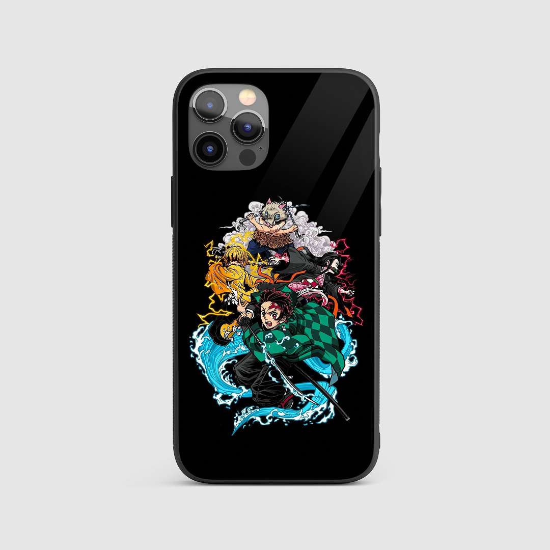 Demon Slayer Kimetsu Silicone Armored Phone Case