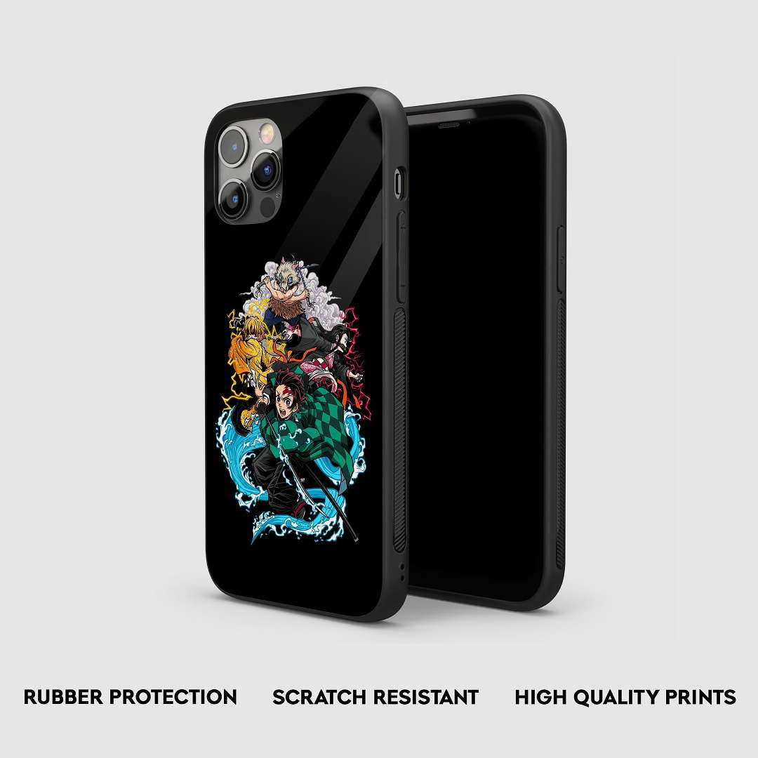 Demon Slayer Kimetsu Silicone Armored Phone Case