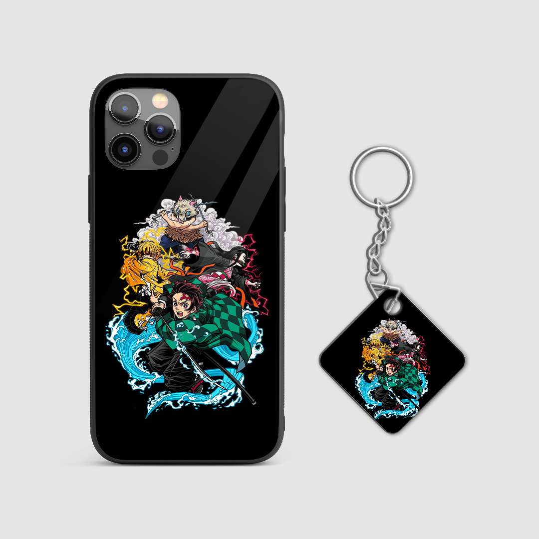 Demon Slayer Kimetsu Silicone Armored Phone Case