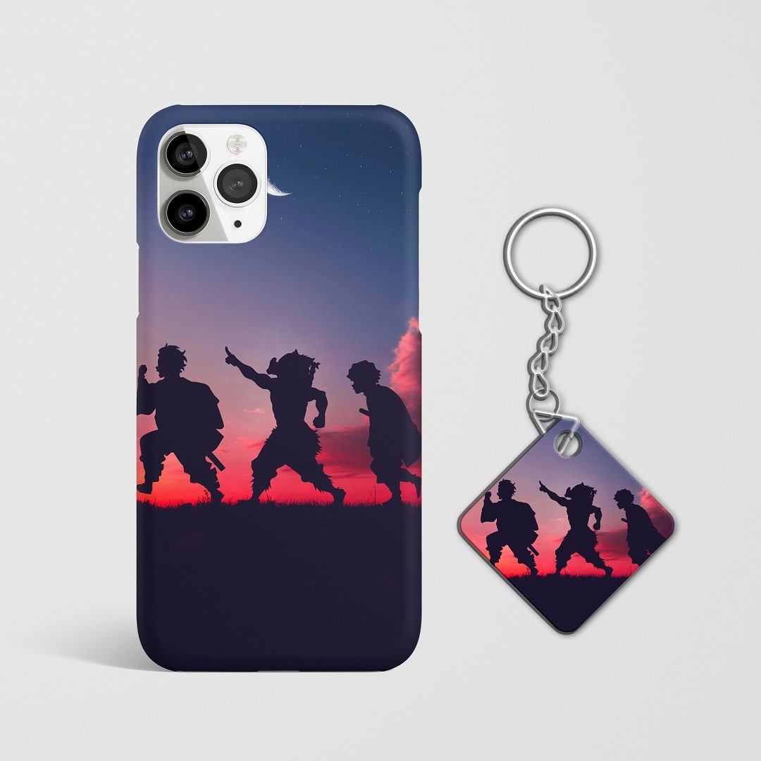 Demon Slayer Trio Aesthetic Phone Cover