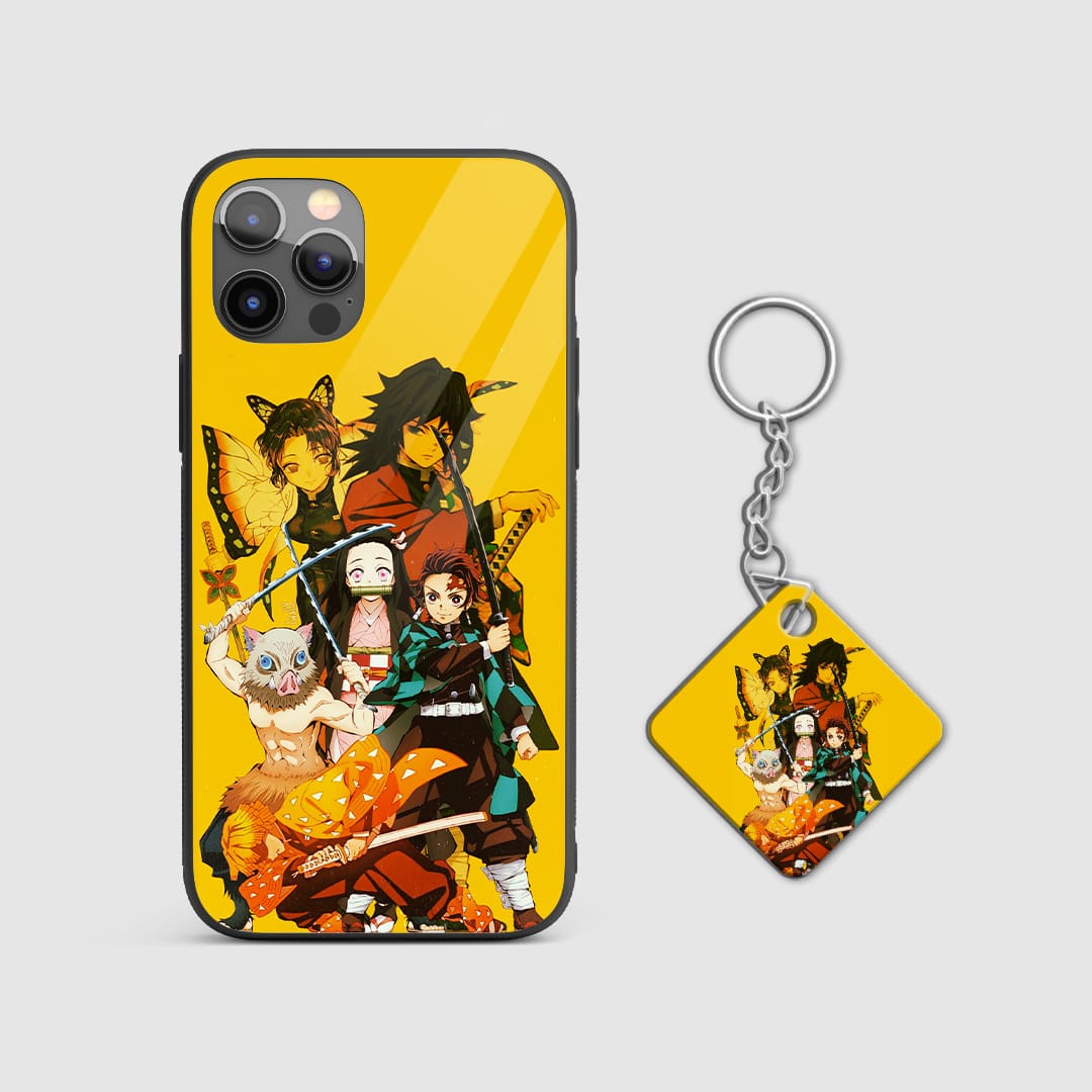 Yellow Squad Silicone Armored Phone Case