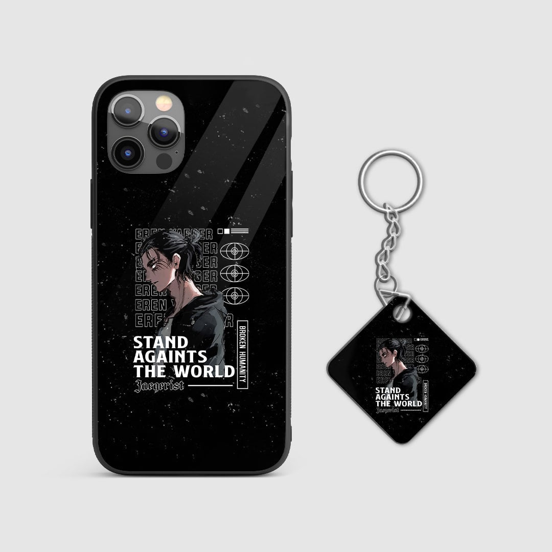 Eren Broken Humanity Silicone Armored Phone Case