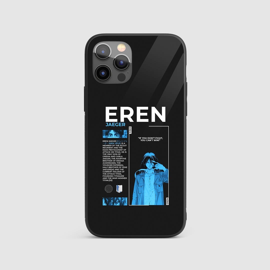 Eren Yeager Silicone Armored Phone Case