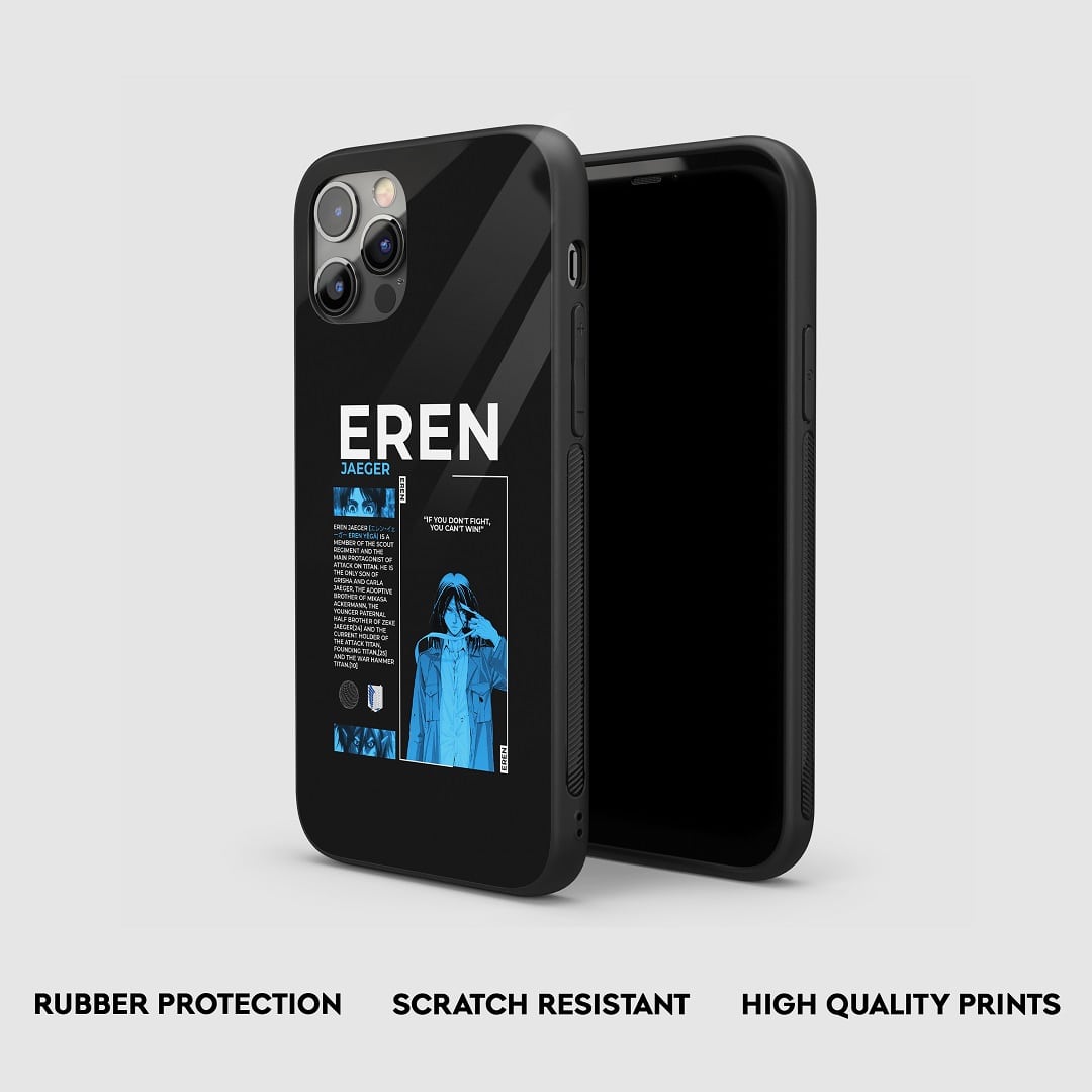 Eren Yeager Silicone Armored Phone Case