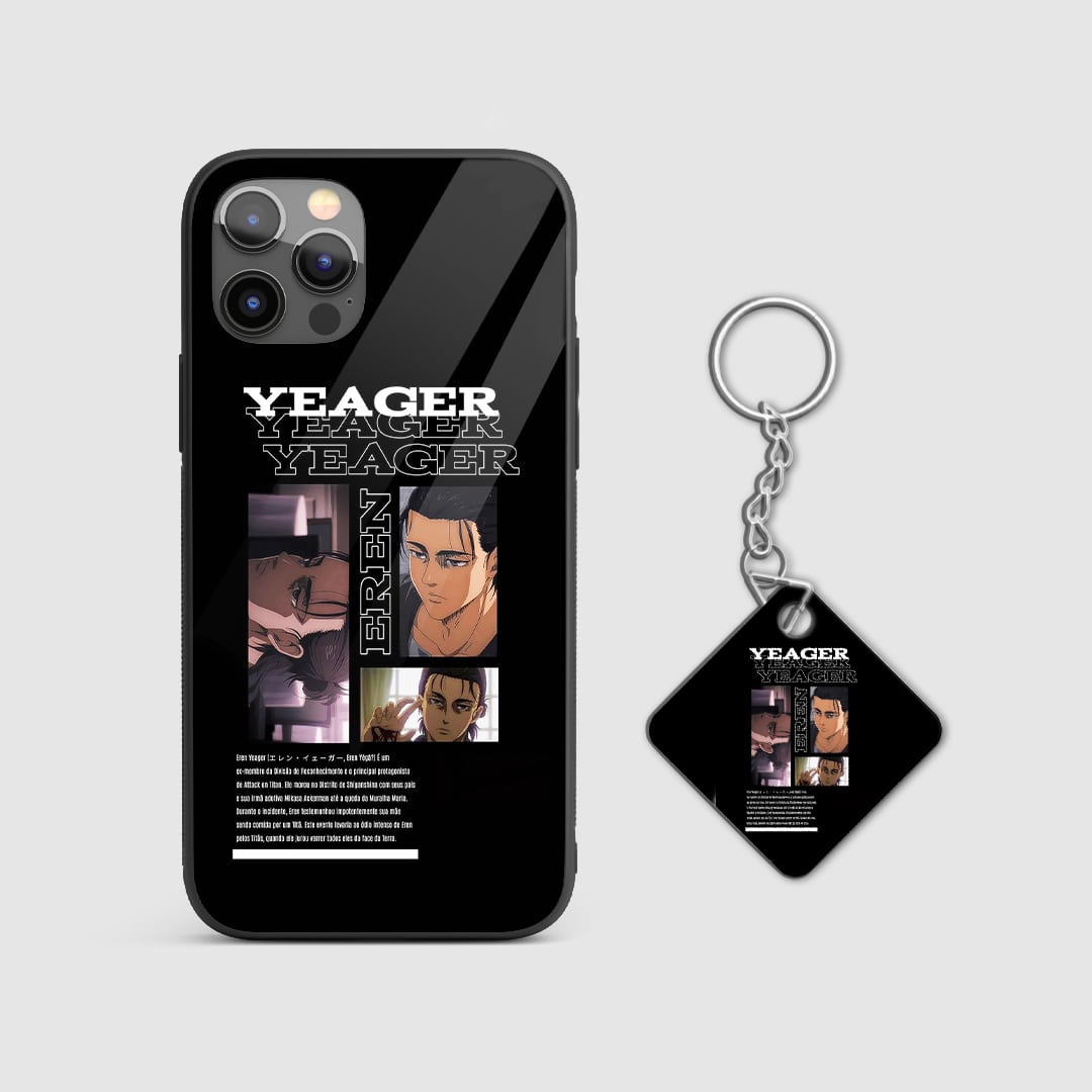 Eren Yeager Graphic Silicone Armored Phone Case