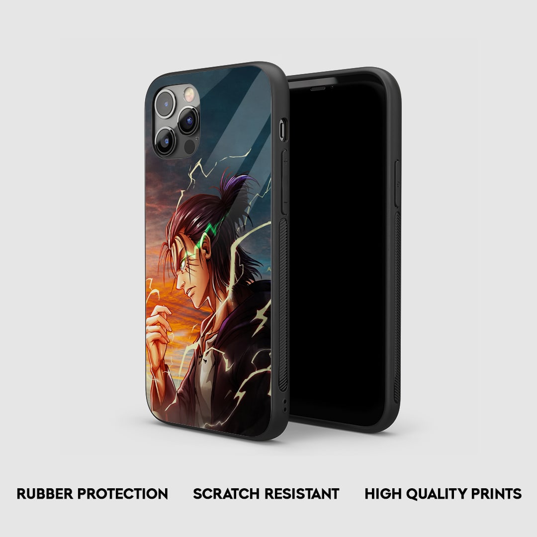 Eren Yeager Lightning Silicone Armored Phone Case